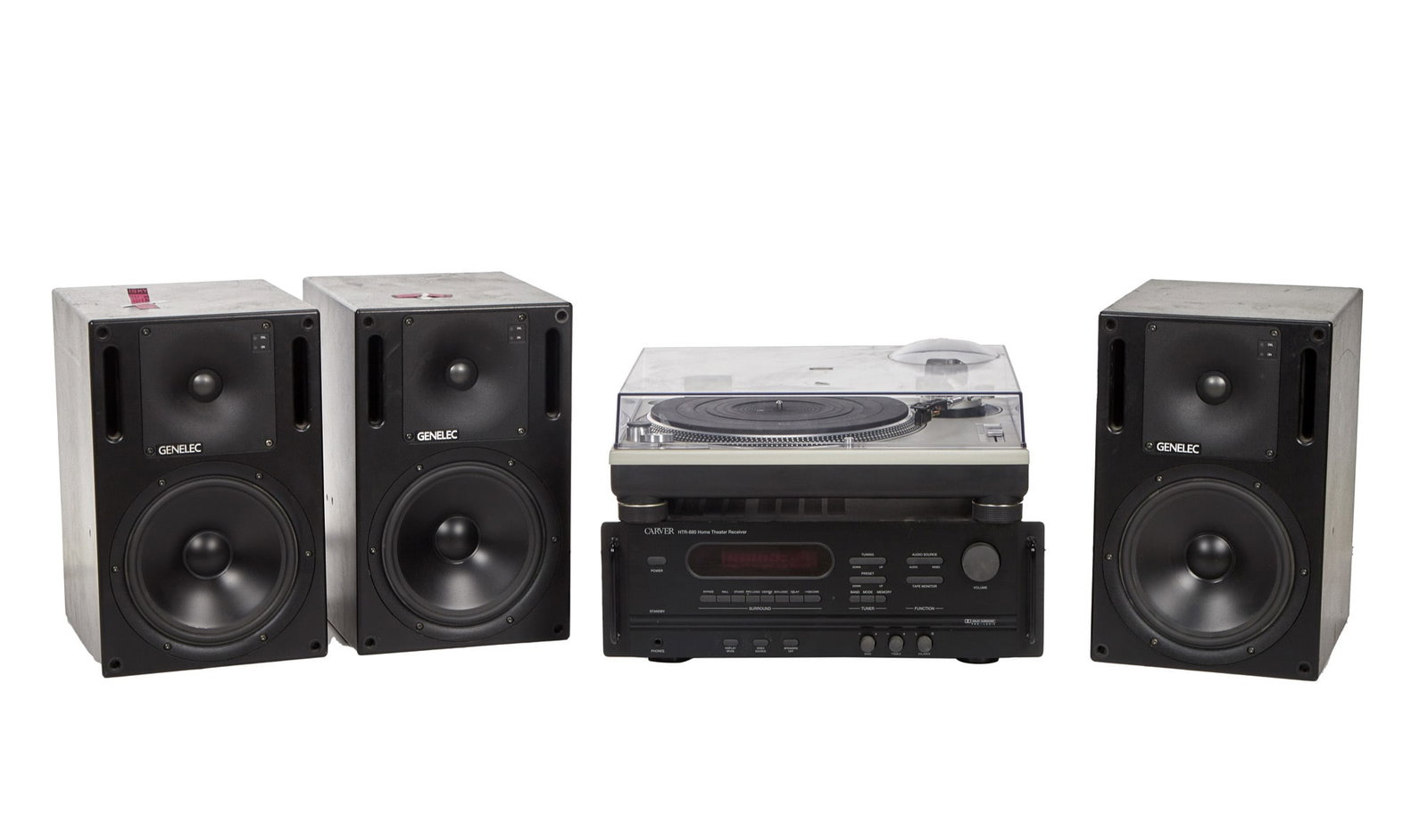 Frank Zappa | Technics Quartz Turntable Carver Receiver and Genelec Speakers (1 of 7)