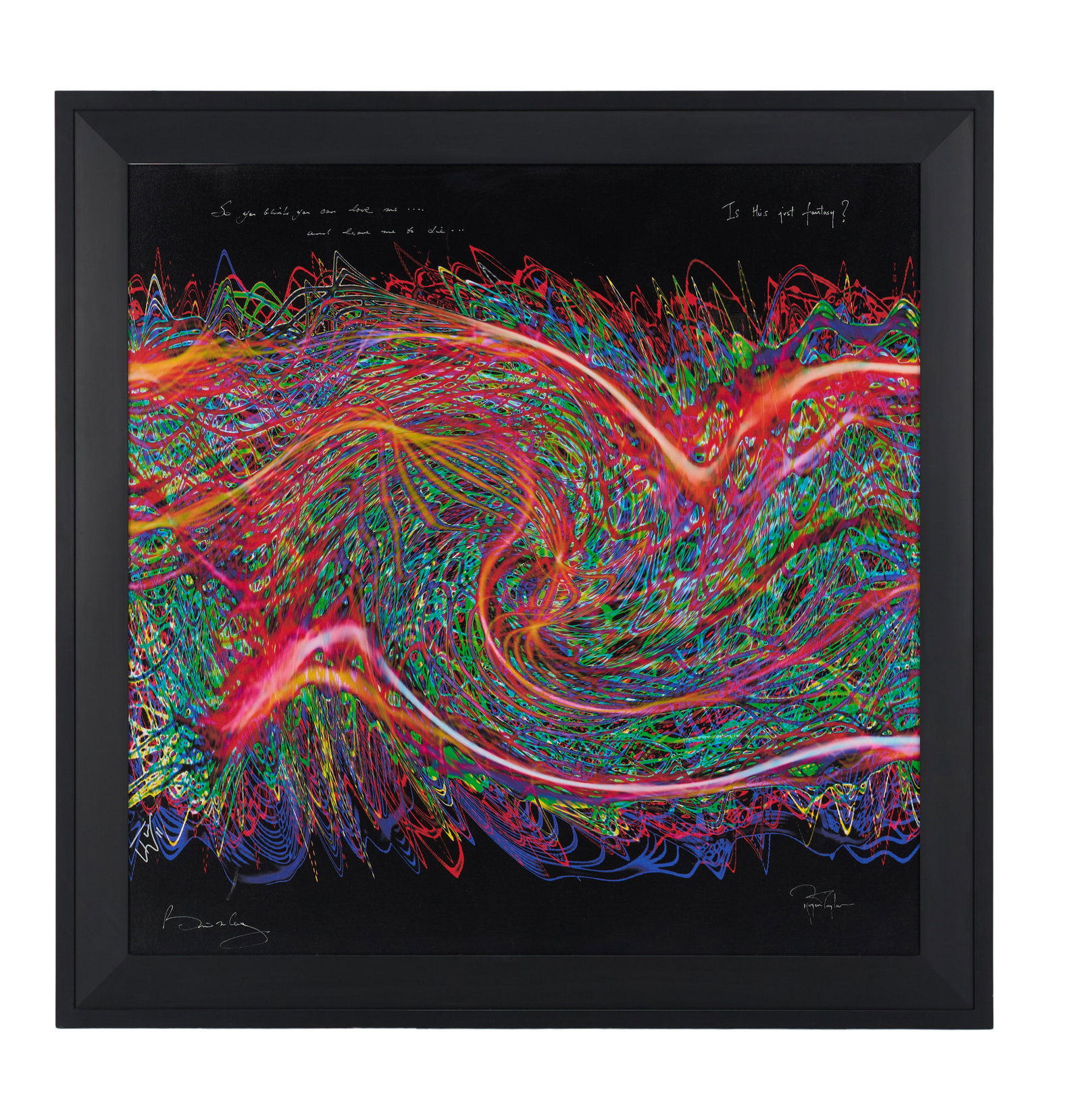 Queen | Brian May and Roger Taylor Signed "Bohemian Rhapsody" Original Digital Artwork (1 of 4)