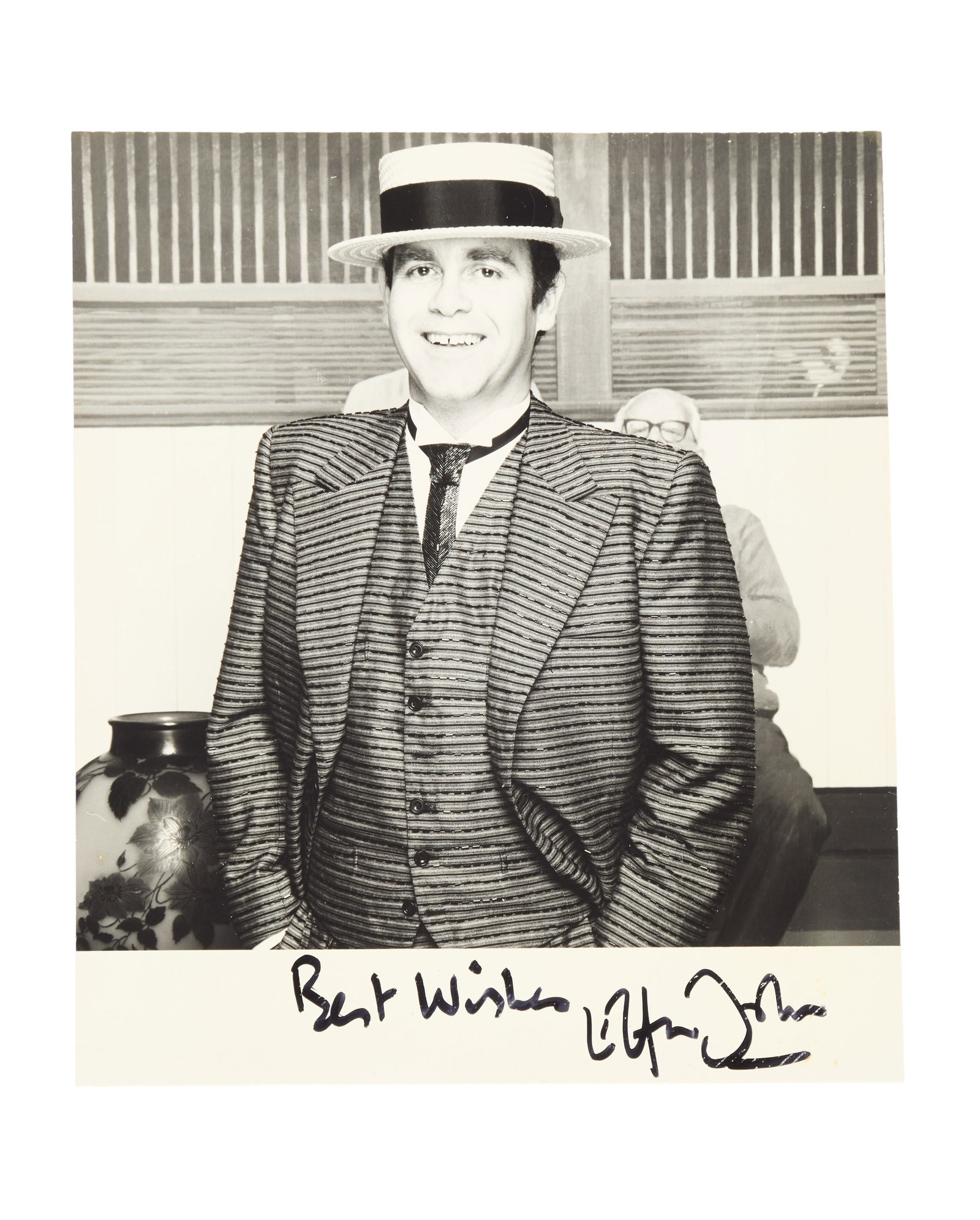 Elton John | 1980s Signed Photograph (1 of 2)