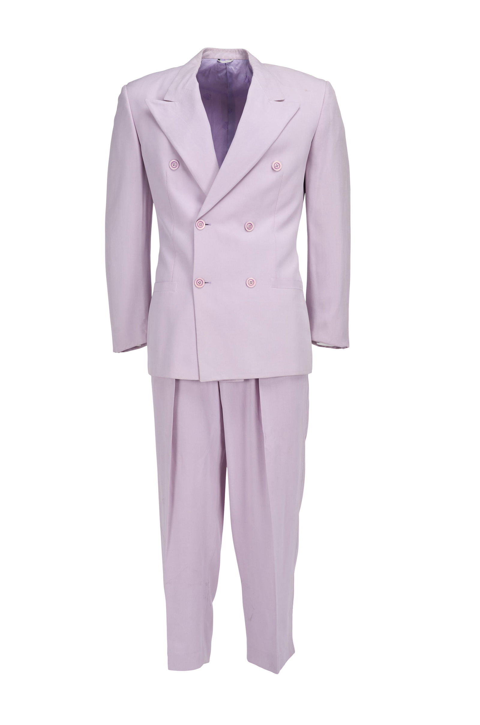 Elton John | Gianni Versace Lilac Suit (1 of 4)