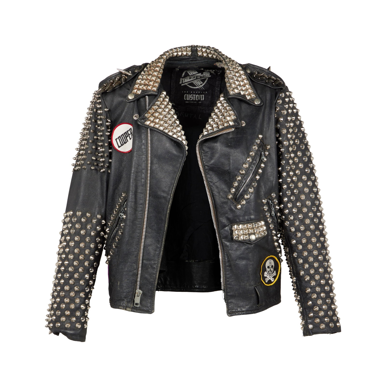 Alice Cooper | 2012 "Raise The Dead" Tour Stage-Worn Studded Leather Jacket (1 of 7)
