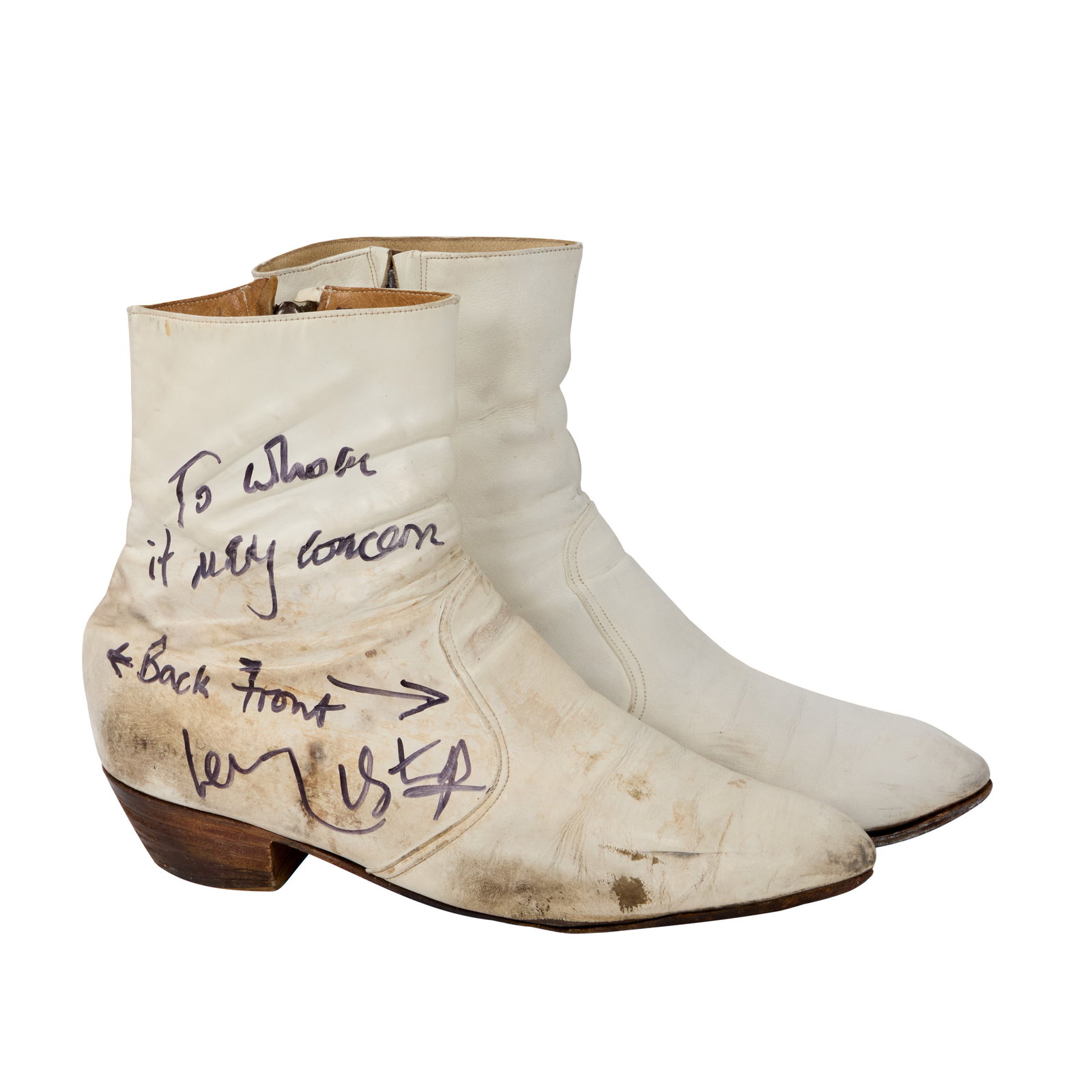 Lemmy Kilmister | Owned, Worn, and Signed Boots (1 of 5)