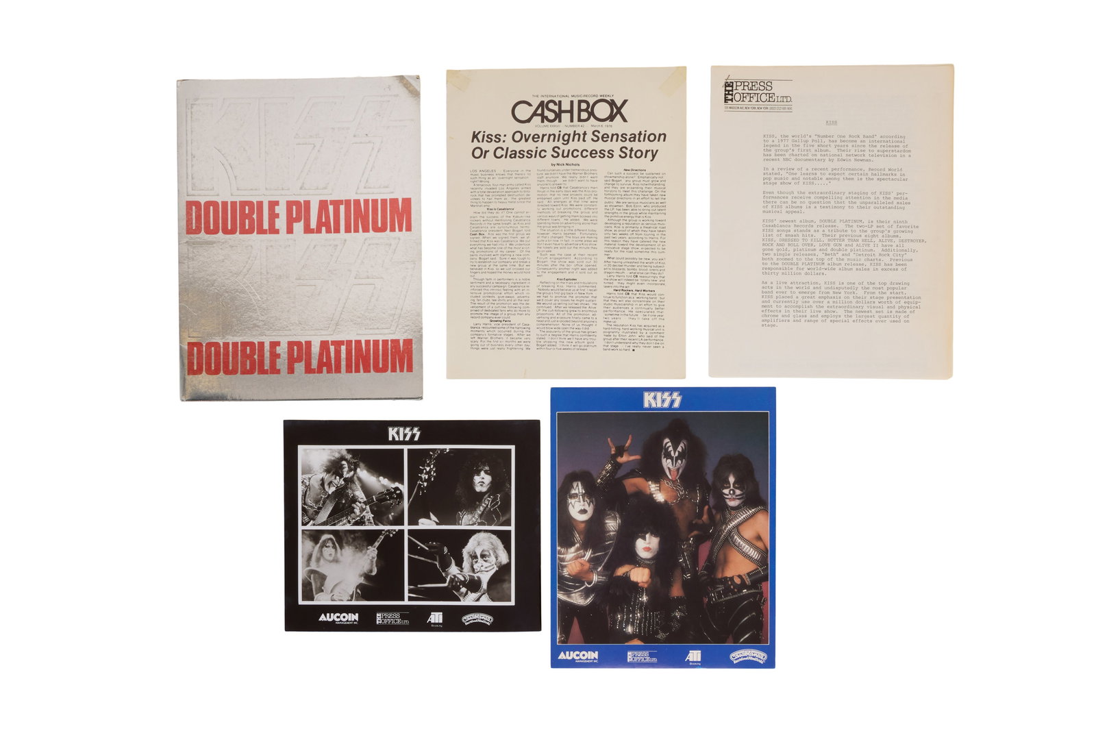 KISS | 1978 "Double Platinum" Press Kit (1 of 2)