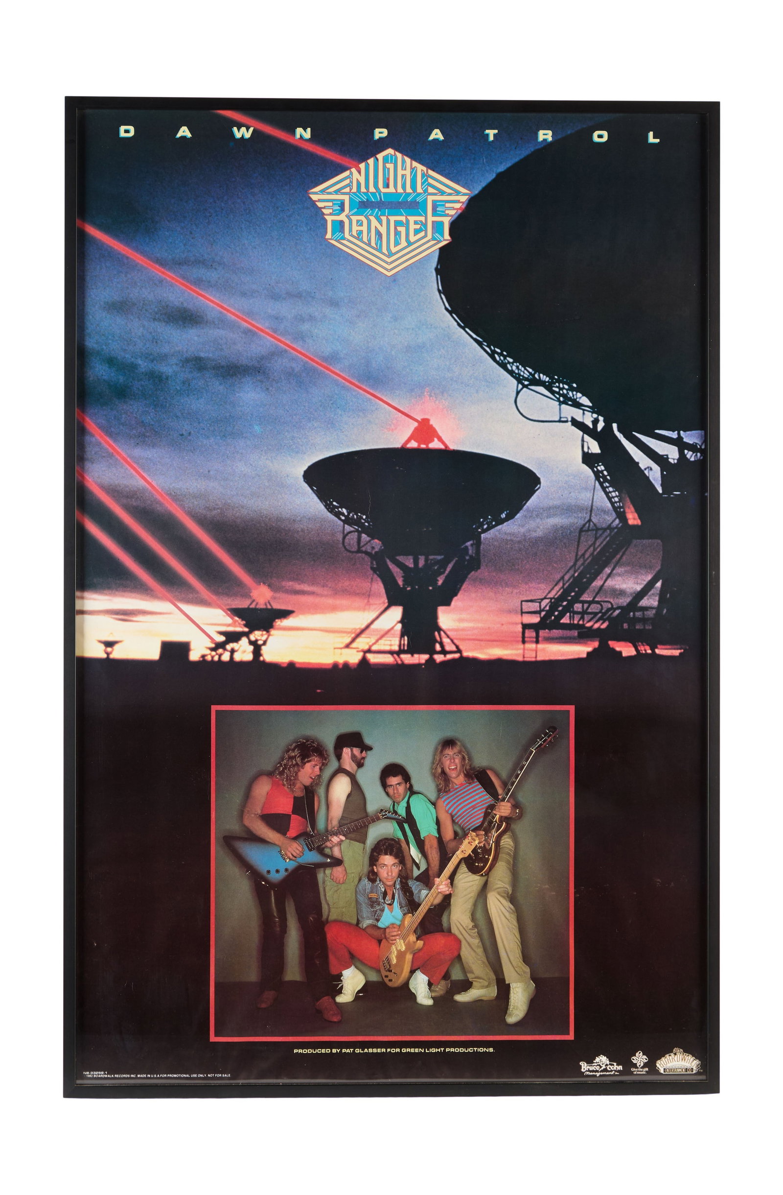 Night Ranger | 1982 "Dawn Patrol" Promotional Poster (1 of 2)