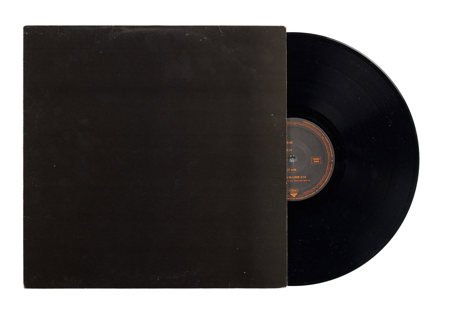 Prince | 1987 European "Black Out - A/B" Pressing of "The Black Album" (1 of 3)