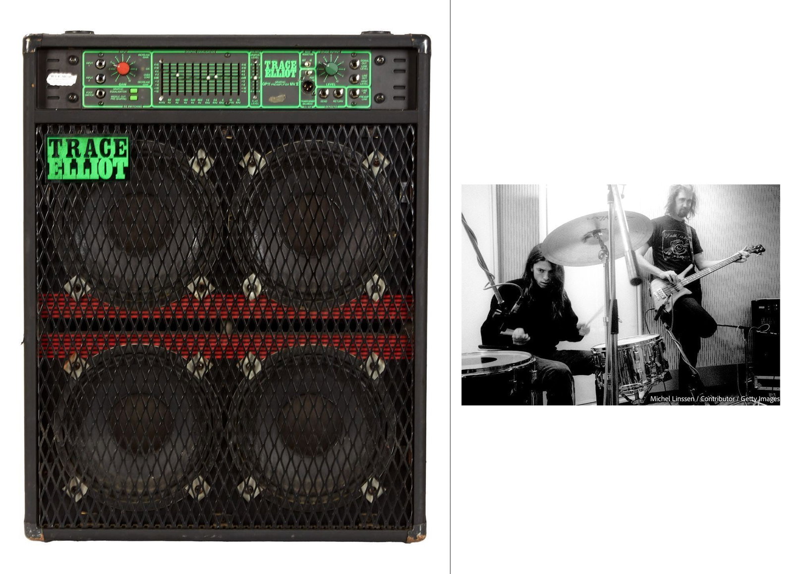 Nirvana | Krist Novoselic Studio Played Hilversum Session Trace Elliot GP11 Mk V Bass Combo (1 of 8)