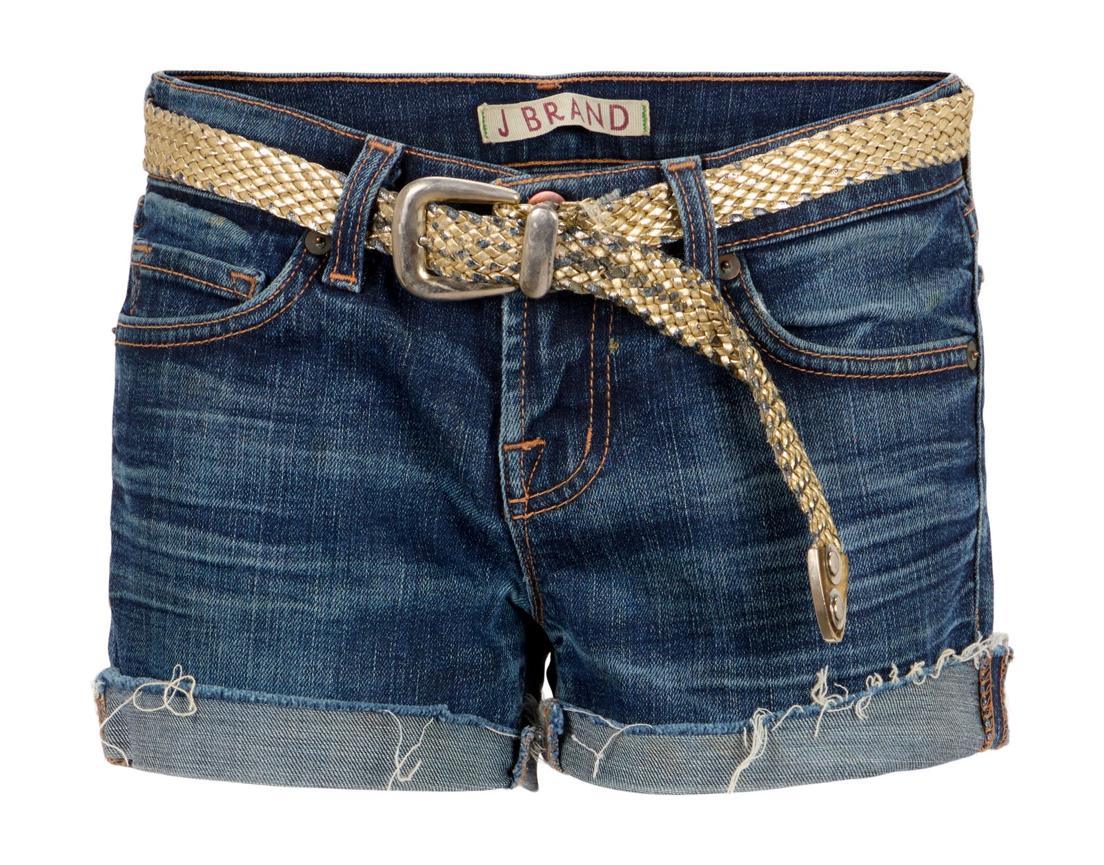 Amy Winehouse | Denim Shorts and Braided Belt Worn DJing at Snakehips: These shorts and belt belonged to the legendary singer Amy Winehouse who wore them when she DJ'd at her event Snakehips at The Monarch in Camden in July, 2008, as seen here. Winehouse wanted to