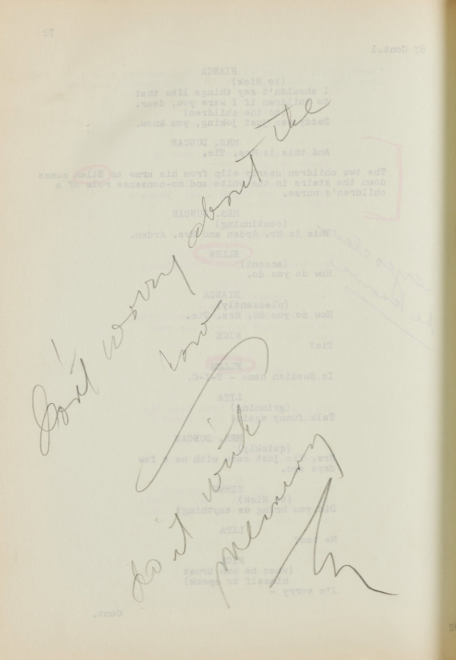 Marilyn Monroe | 1962 Annotated Script from "Something's Got To Give" - 3