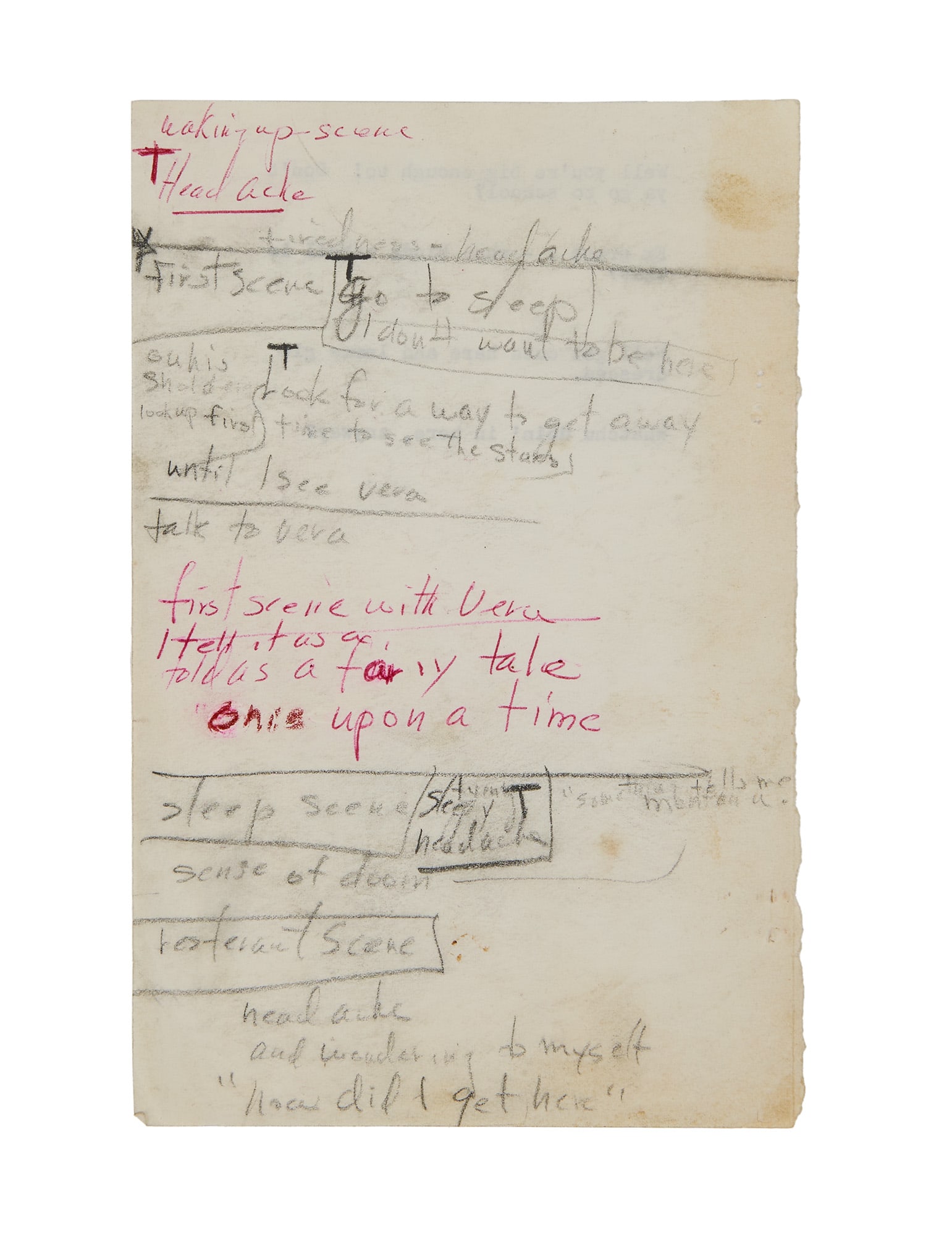 Marilyn Monroe | 1956 Annotated Sides from "Bus Stop" - 2