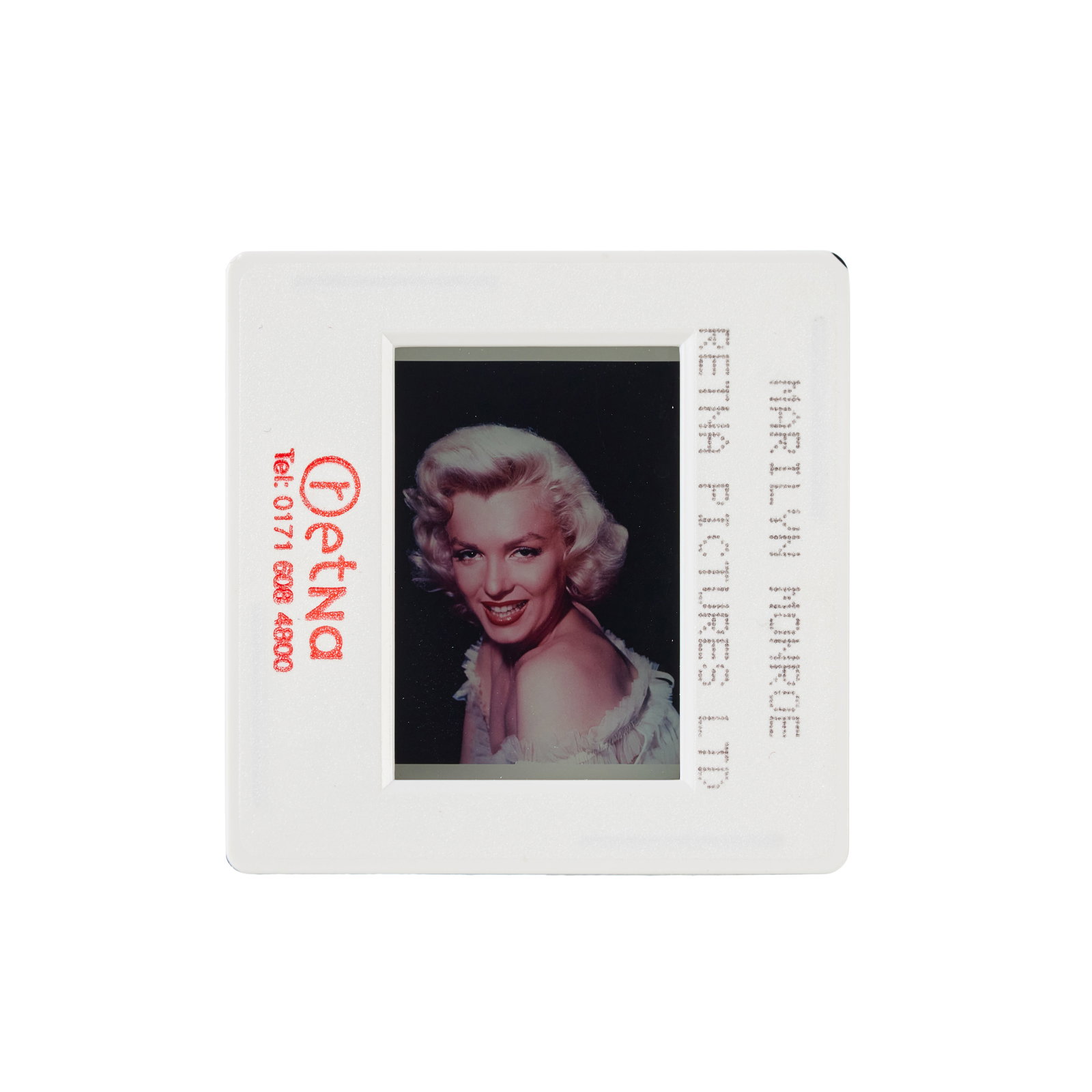 Marilyn Monroe | 1954/1980s Color Slide by Bob Beerman from "River of No Return" (1 of 2)
