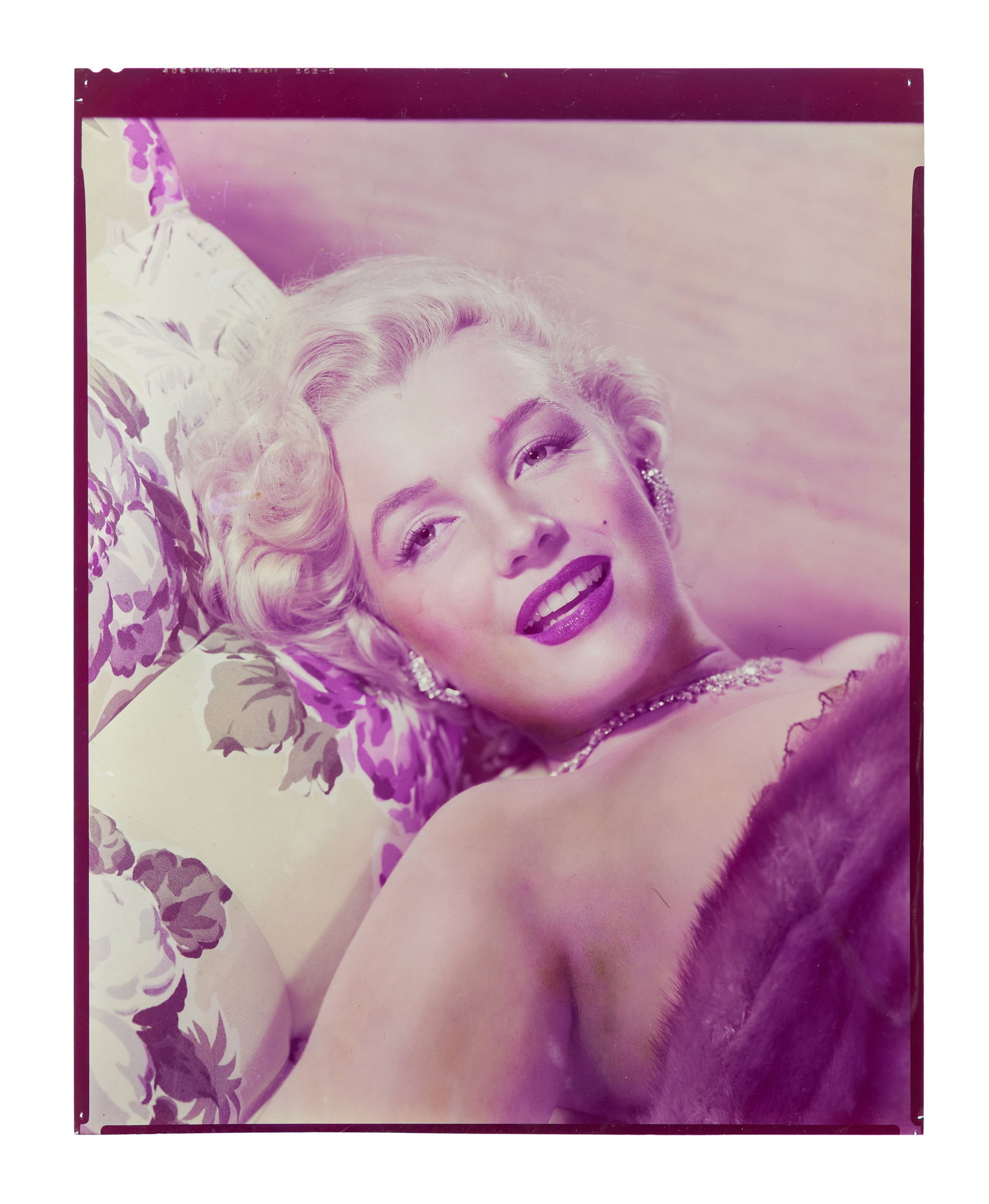 Marilyn Monroe | 1950 Rare Color Transparency (1 of 2)