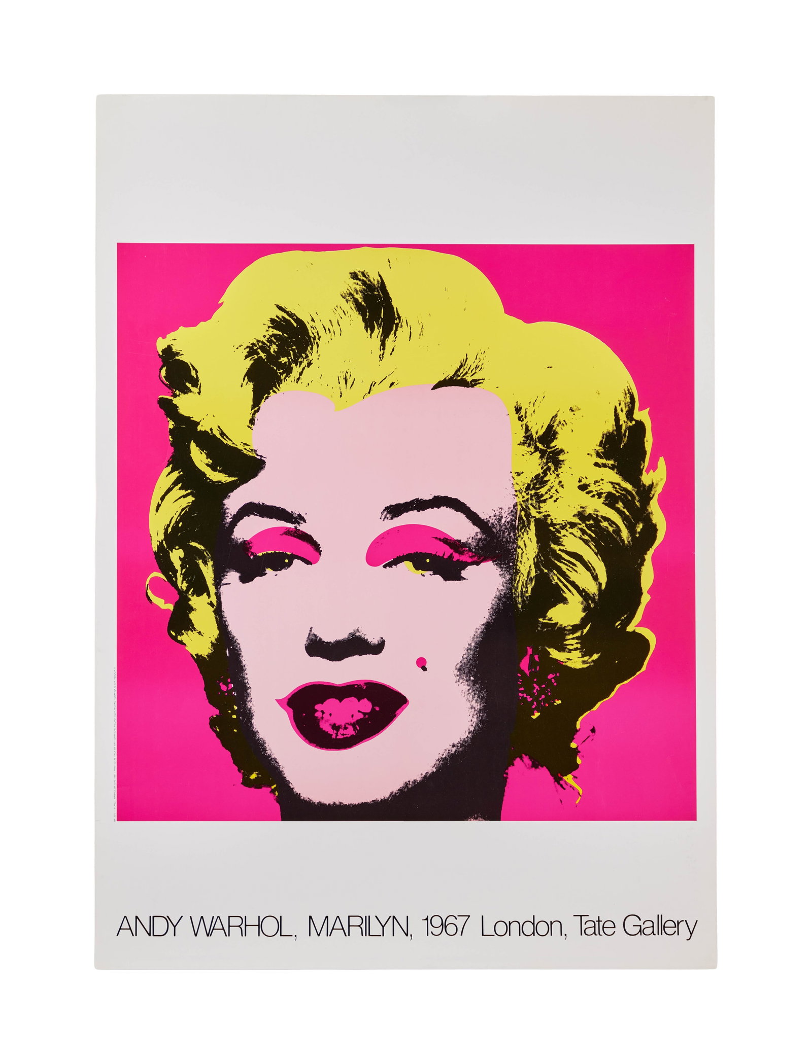 Marilyn Monroe | 2012 Retro Poster Related to the 1967 Andy Warhol Exhibit at the Tate Gallery (1 of 2)