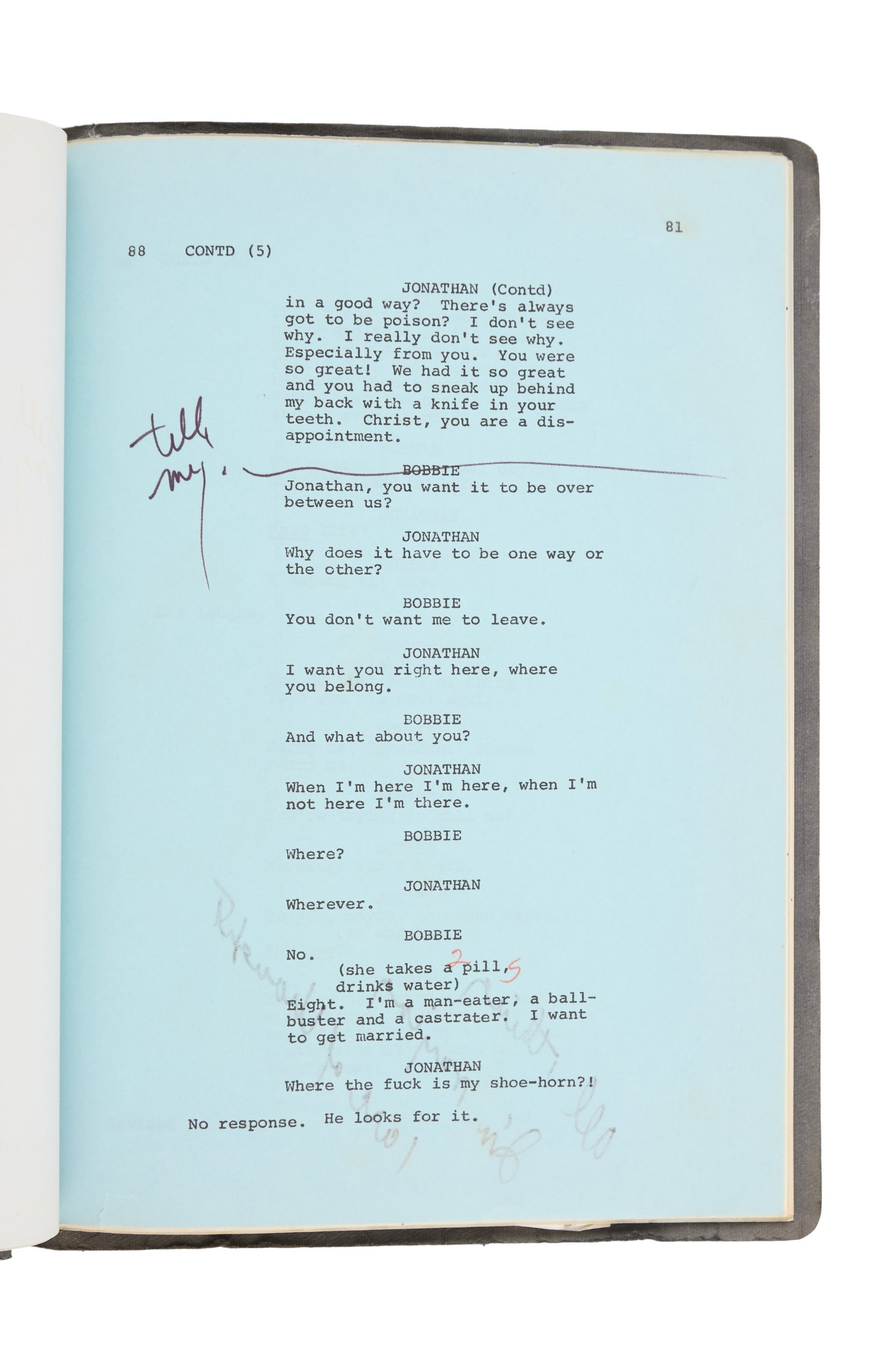 Ann-Margret | 1970 Script from "Carnal Knowledge" - 4