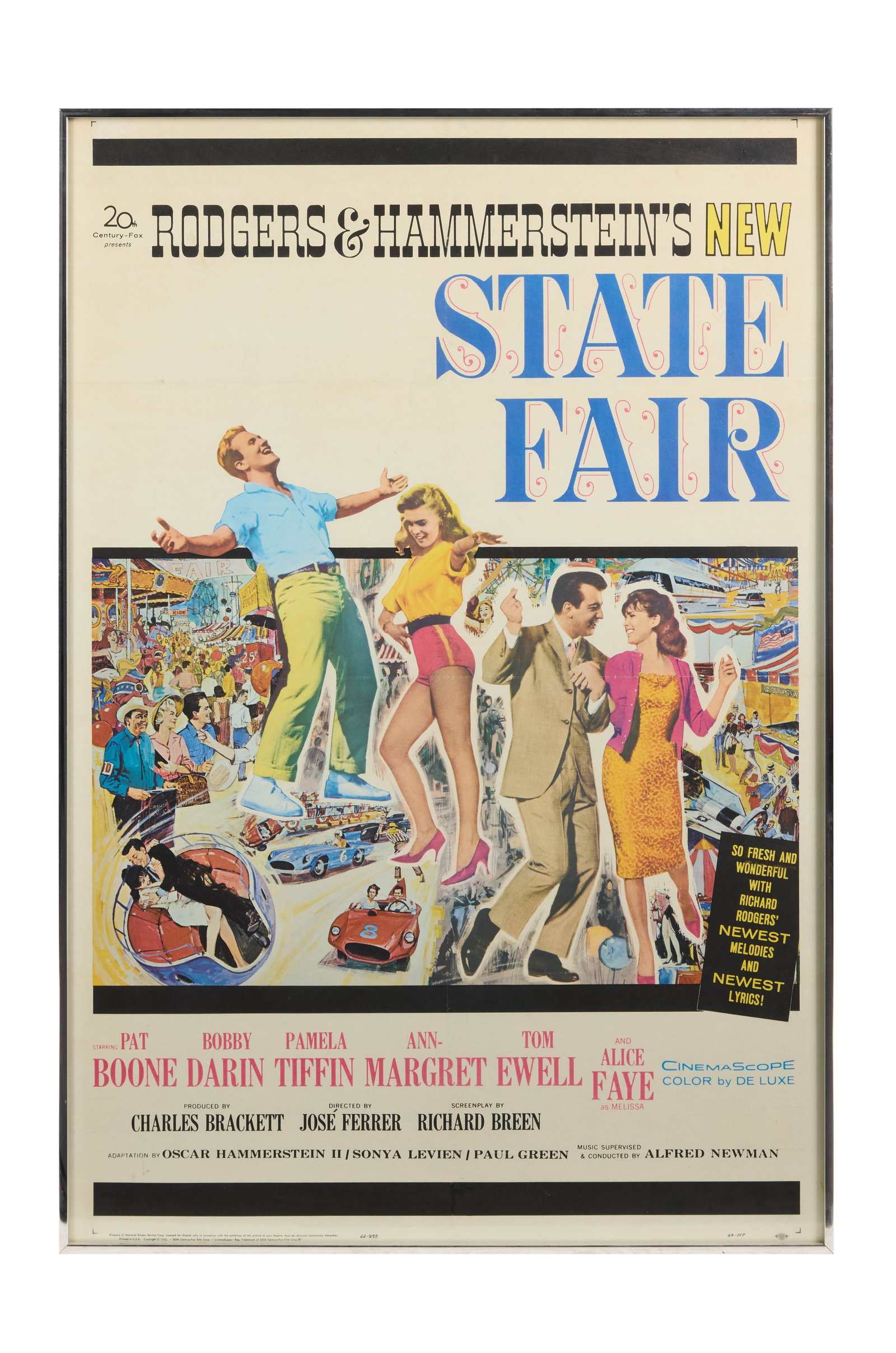 Ann-Margret | 1962 One-Sheet Movie Poster from "State Fair" (1 of 2)