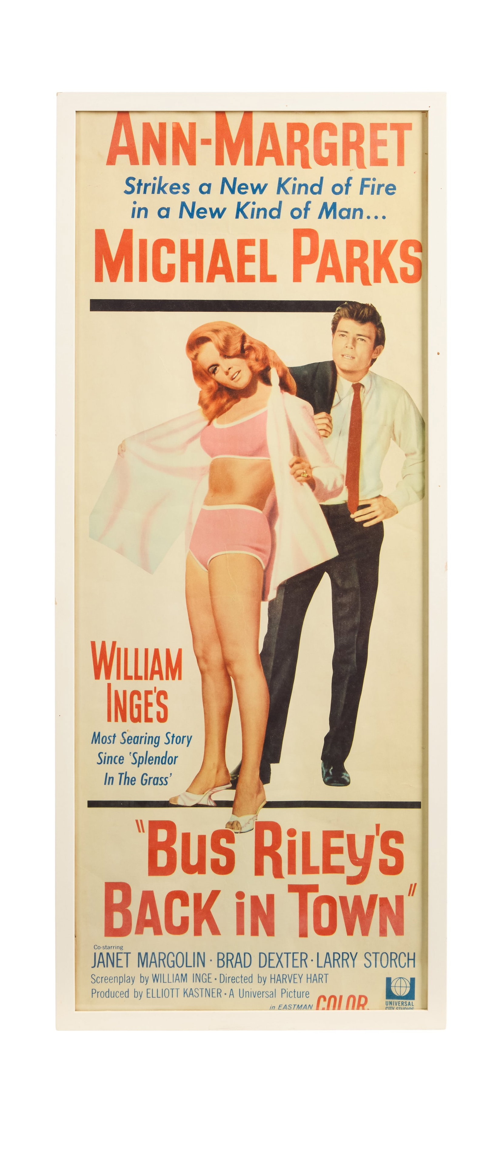 Ann-Margret | 1965 Insert Movie Poster from "Bus Riley's Back in Town" (1 of 2)