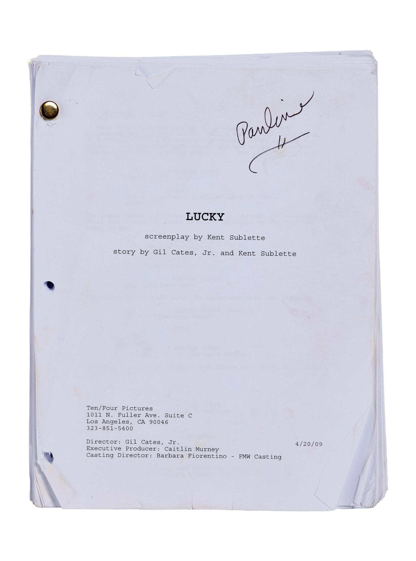 Ann-Margret | 1980s-2000s Scripts from Various Films - 3
