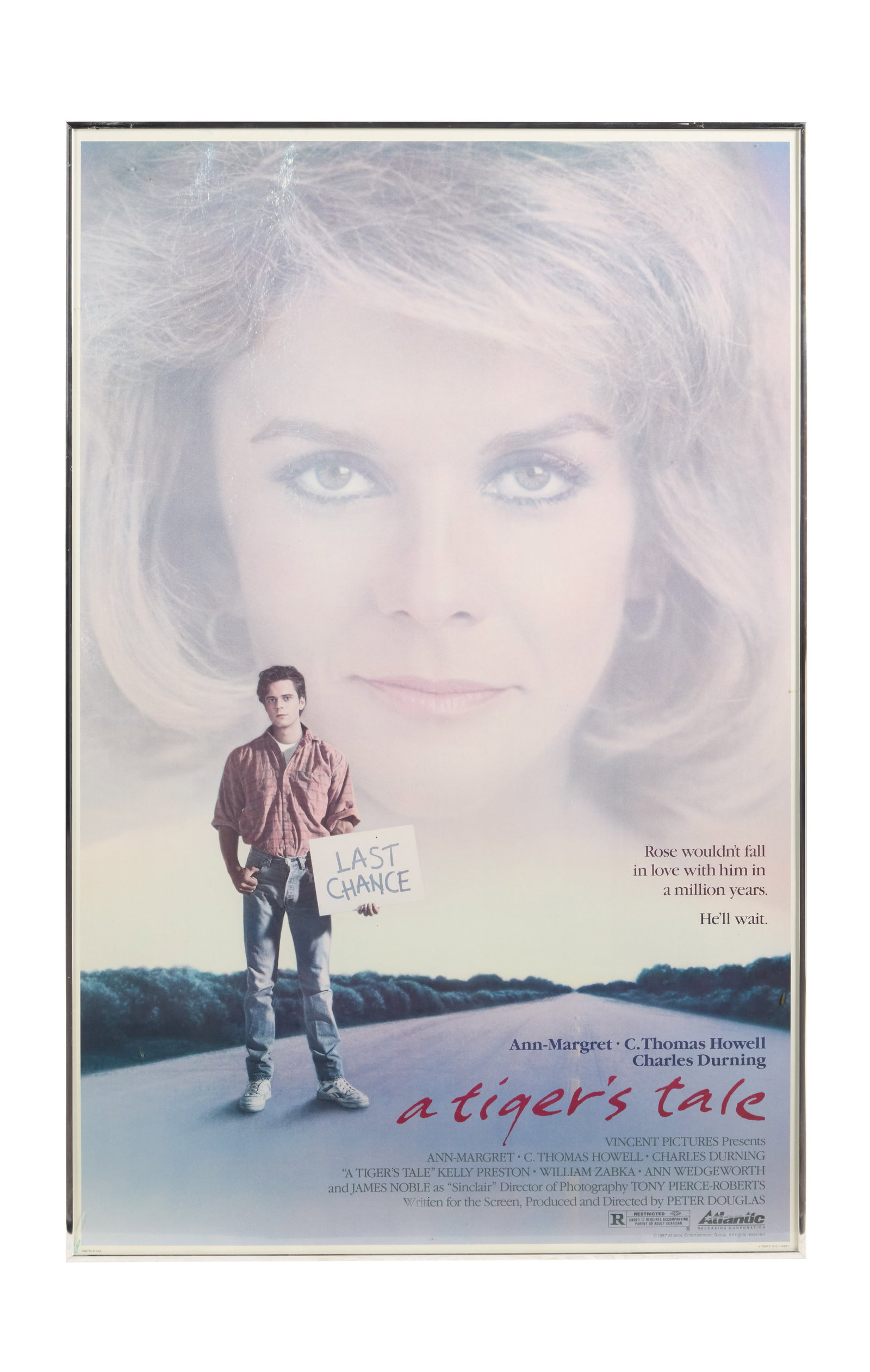 Ann-Margret | 1980s Framed Mostly One-Sheet Movie Posters from Her Own Films: A group of four; including (in alphabetical order): "Middle Age Crazy," 20th Century Fox, 1980, one-sheet; "A New Life," Paramount, 1988, one-sheet; "A Tiger's Tale," Vincent Pictures, 1987,
