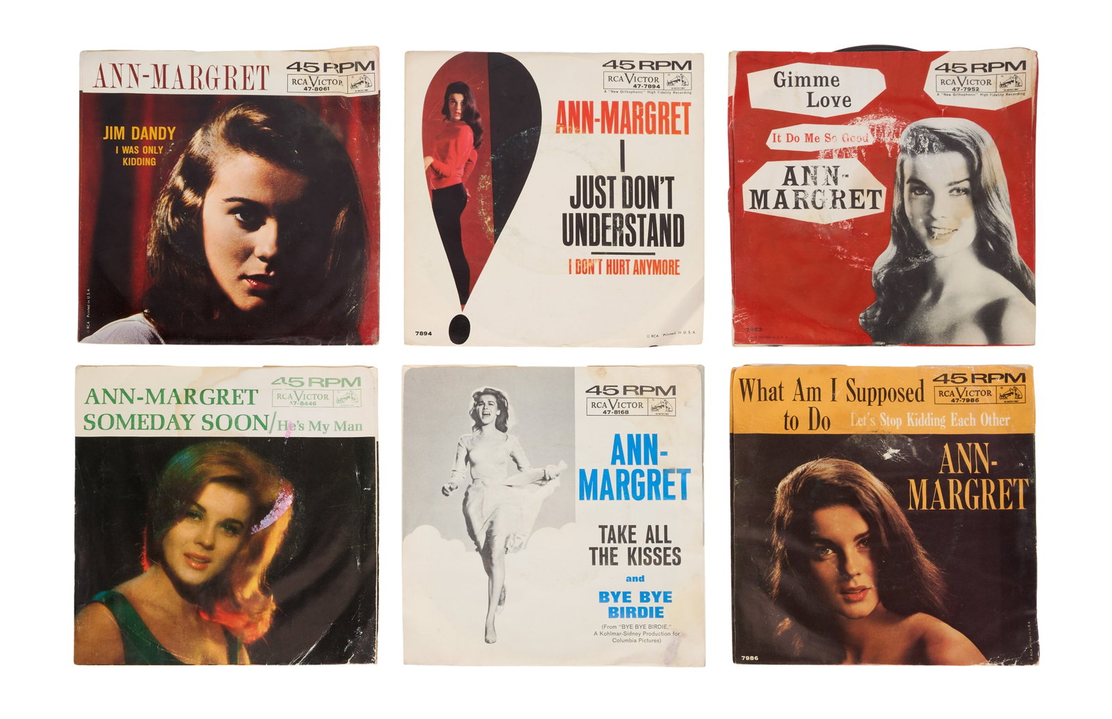 Ann-Margret | 1960s Collection of Her Own 45 Records (1 of 1)