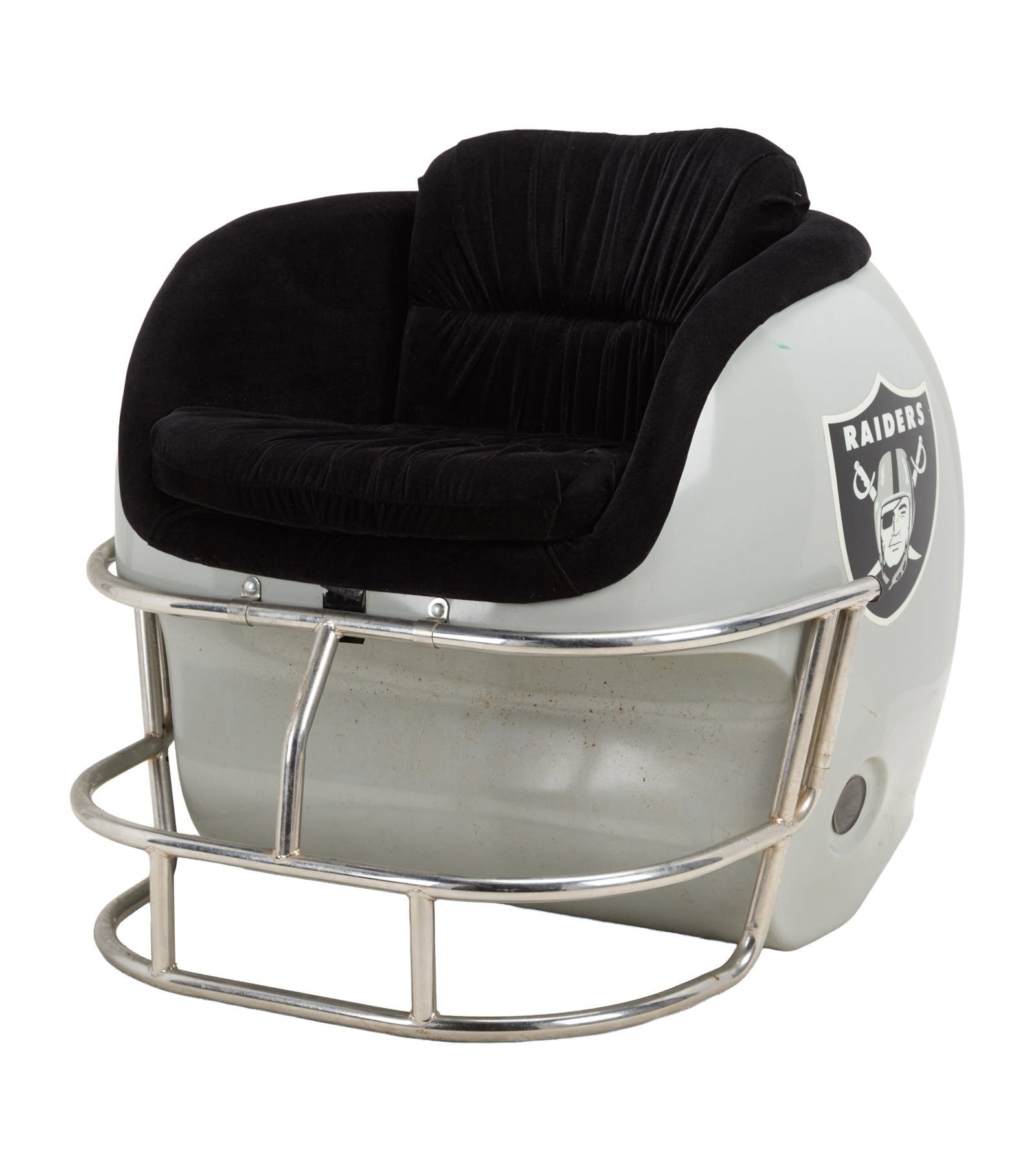 Ann-Margret | 1980s Novelty "Football Helmet" Chair Related to the Los Angeles Raiders (1 of 4)