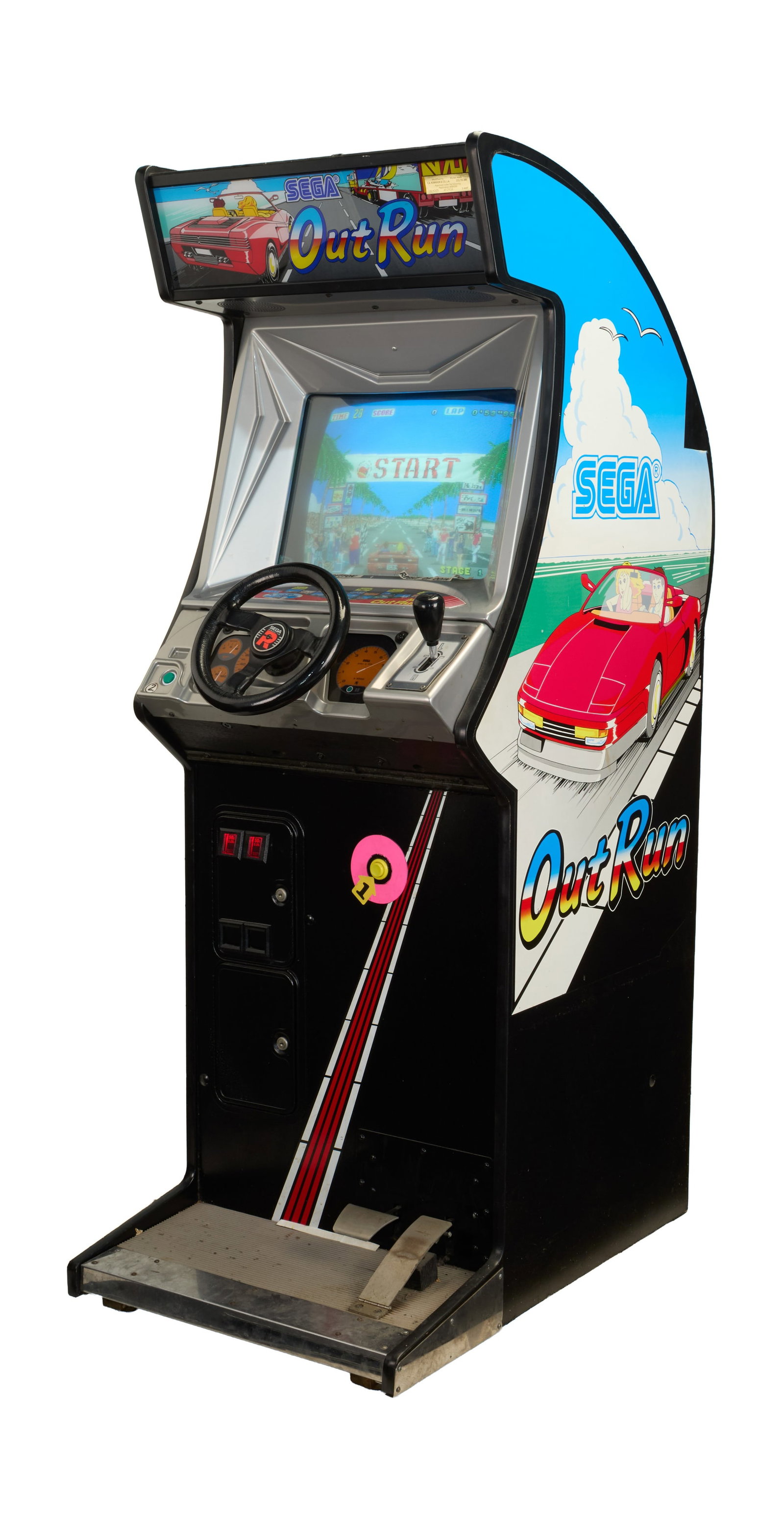 Ann-Margret | 1986 Video Arcade Game "OutRun" (1 of 10)