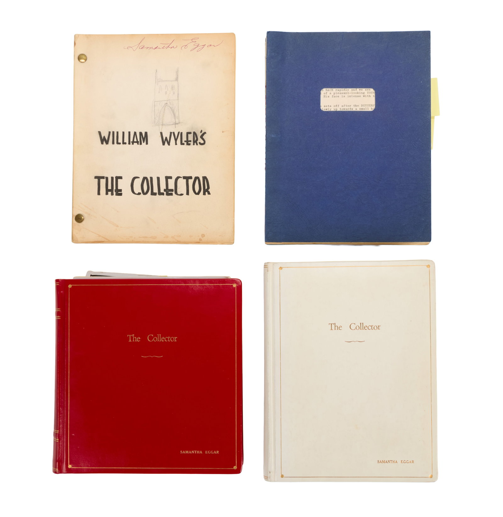 Samantha Eggar | 1965 "The Collector" Working Scripts and Scrapbook (1 of 13)