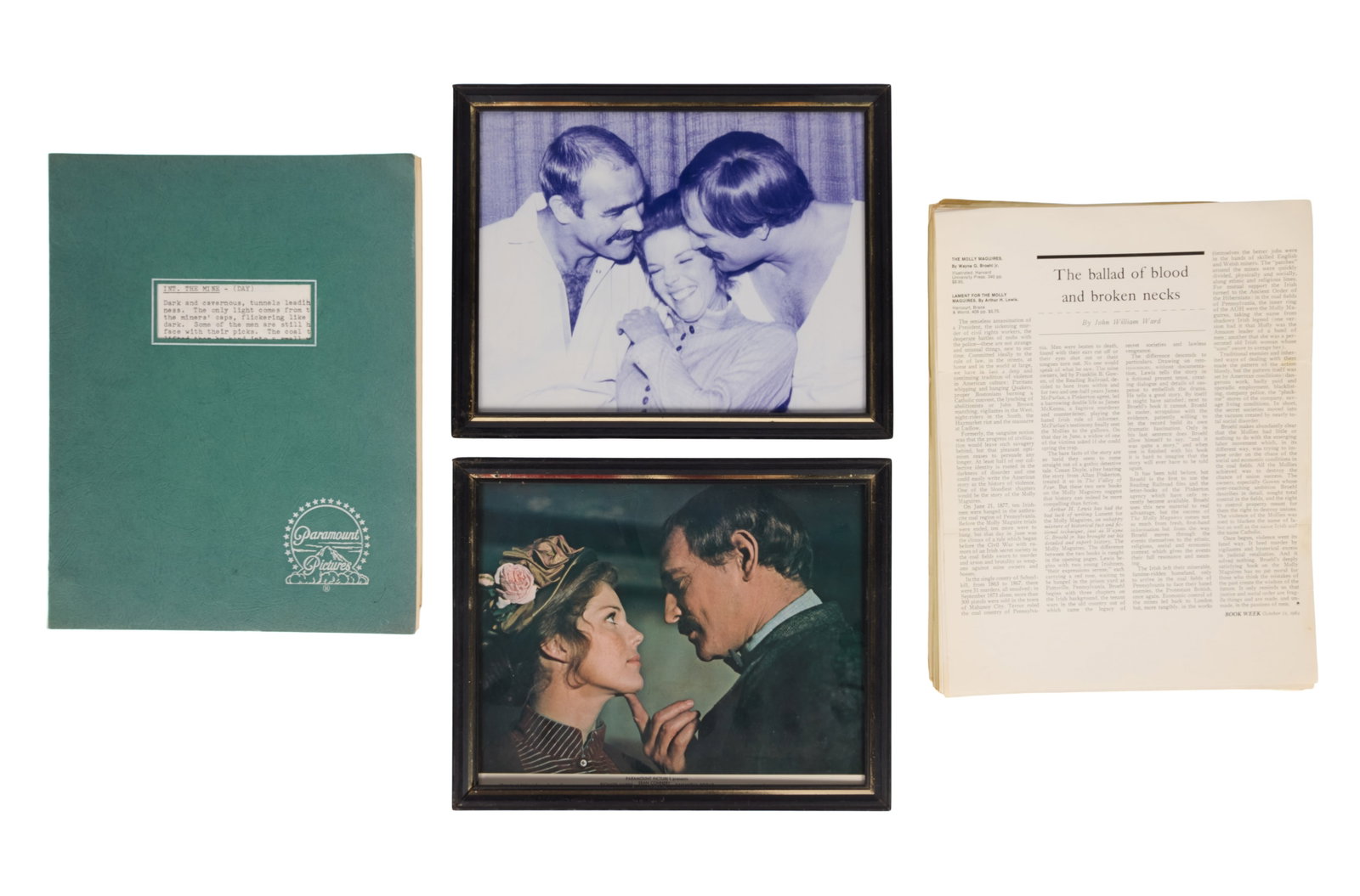 Samantha Eggar | 1970 "The Molly Maguires" Working Script and Photos (1 of 5)