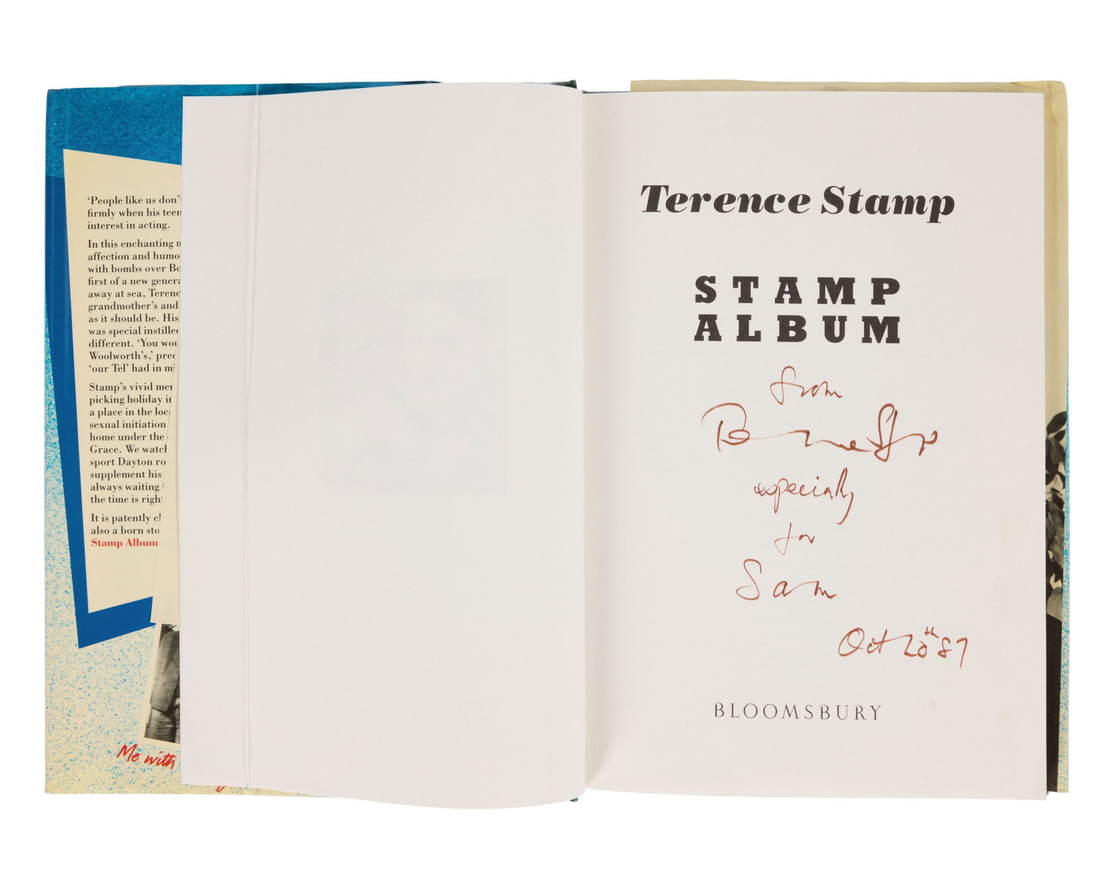 Samantha Eggar | Signed Oliver Reed Note and Terence Stamp Memoir (1 of 7)