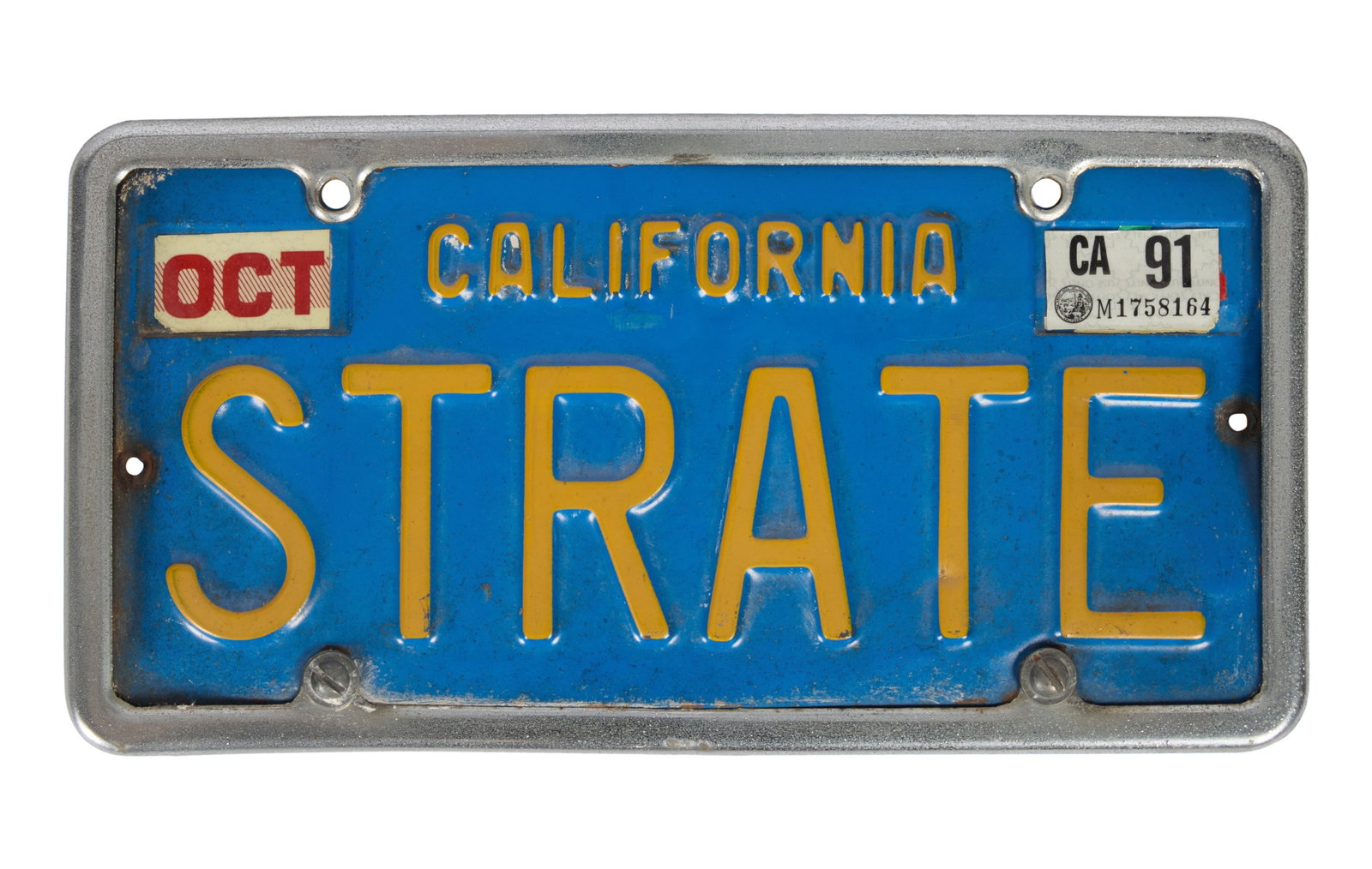 Samantha Eggar | 1980s Early License Plate with Photos (1 of 5)