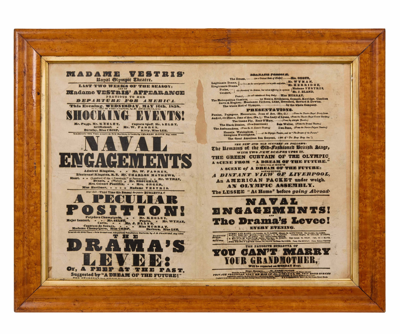Samantha Eggar | Two Theatrical Broadsides, 19th Century (1 of 4)