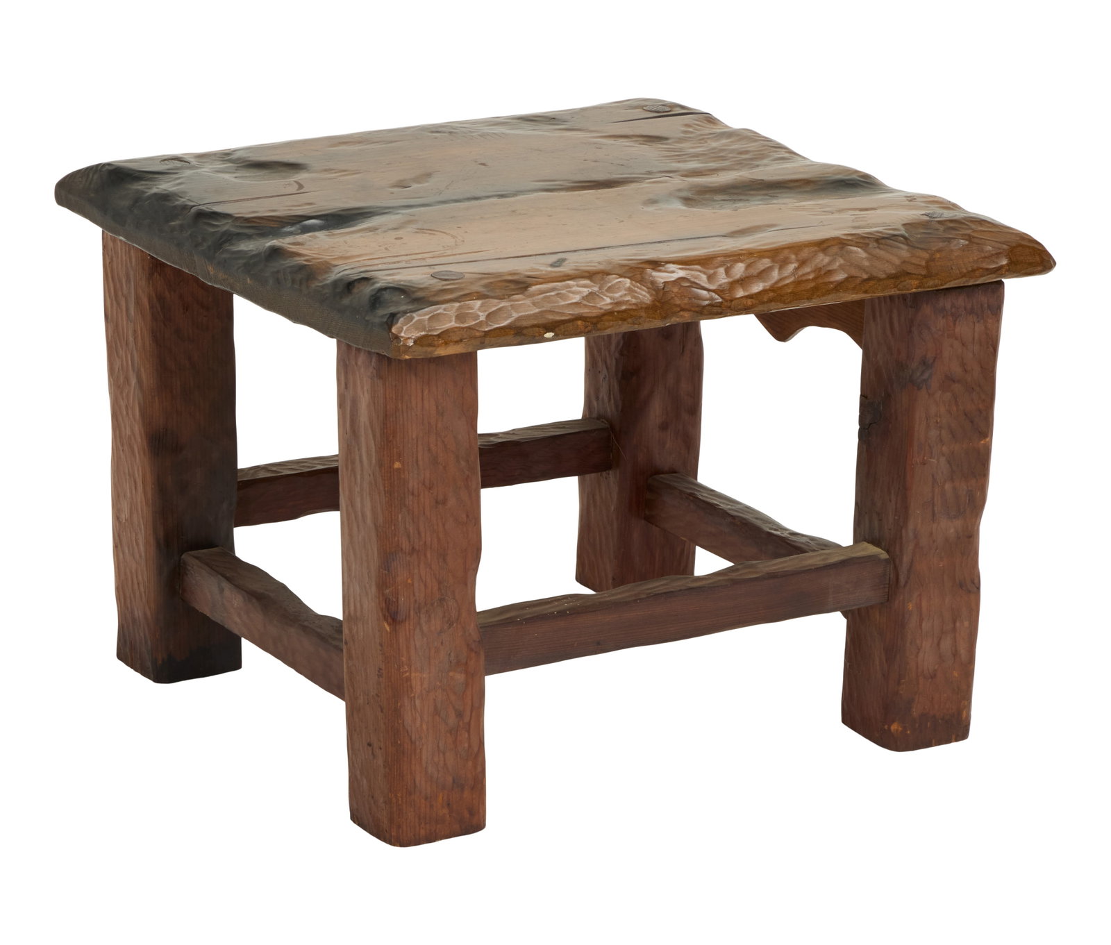 Samantha Eggar | Rod Taylor Carved Oak Side Table (1 of 3)