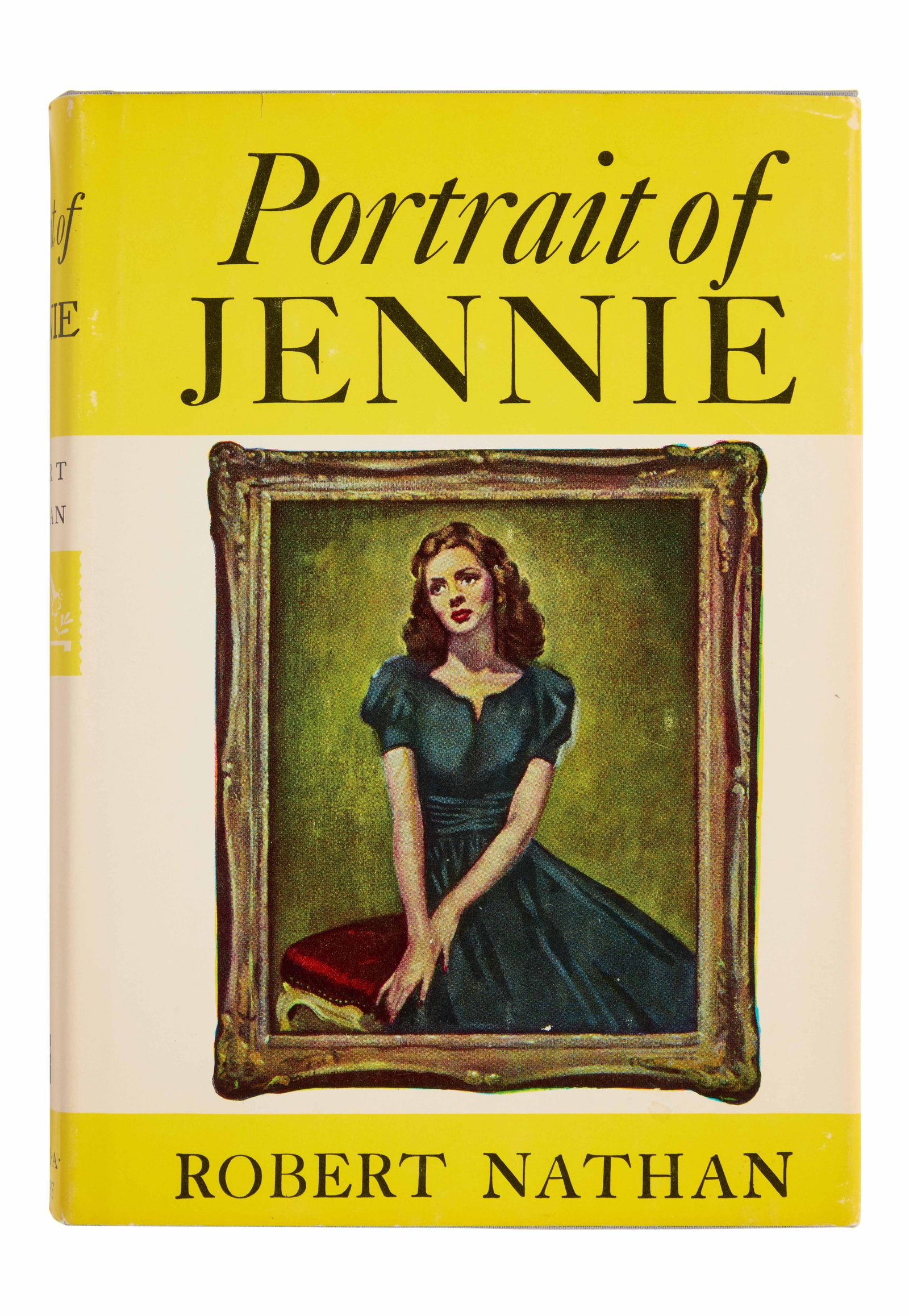 Samantha Eggar | 1982 Robert Nathan Signed "Portrait of Jennie" Book: A hardcover edition of Portrait of Jennie (New York: Alfred A. Knopf, 1978, first published 1939) from Samantha Eggar's personal library, inscribed in black felt-tip pen on the flyleaf by author