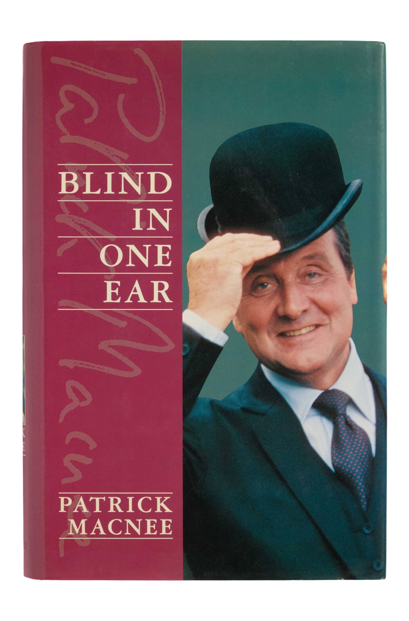 Samantha Eggar | 1989 Patrick Macnee Signed Memoir - 2