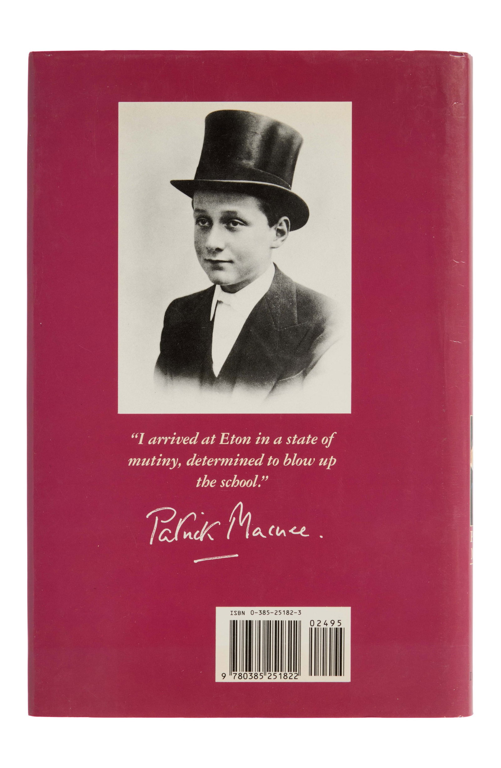 Samantha Eggar | 1989 Patrick Macnee Signed Memoir - 3