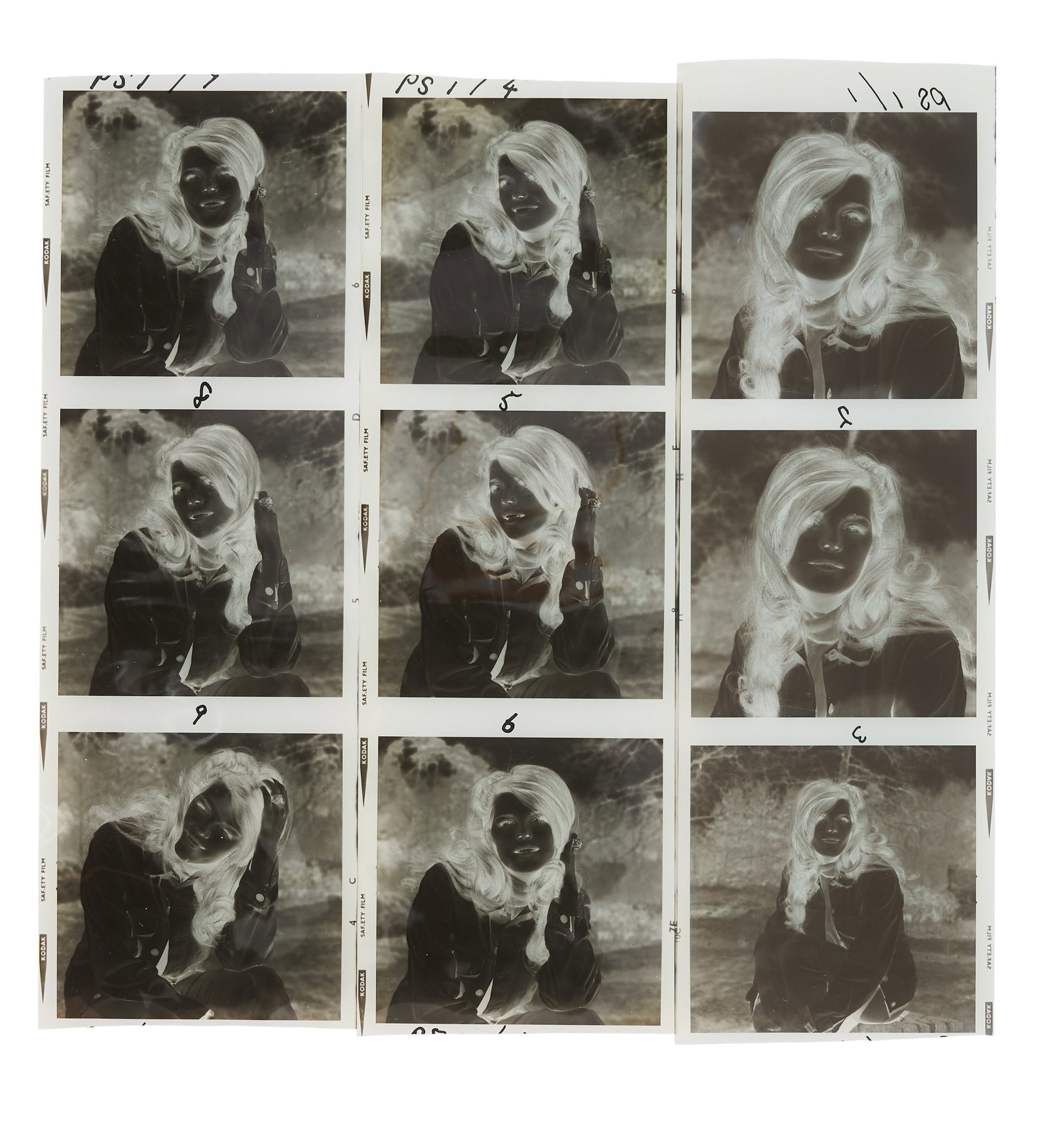 Samantha Eggar | 1960s Negatives of Photos by Peter Sellers (1 of 2)