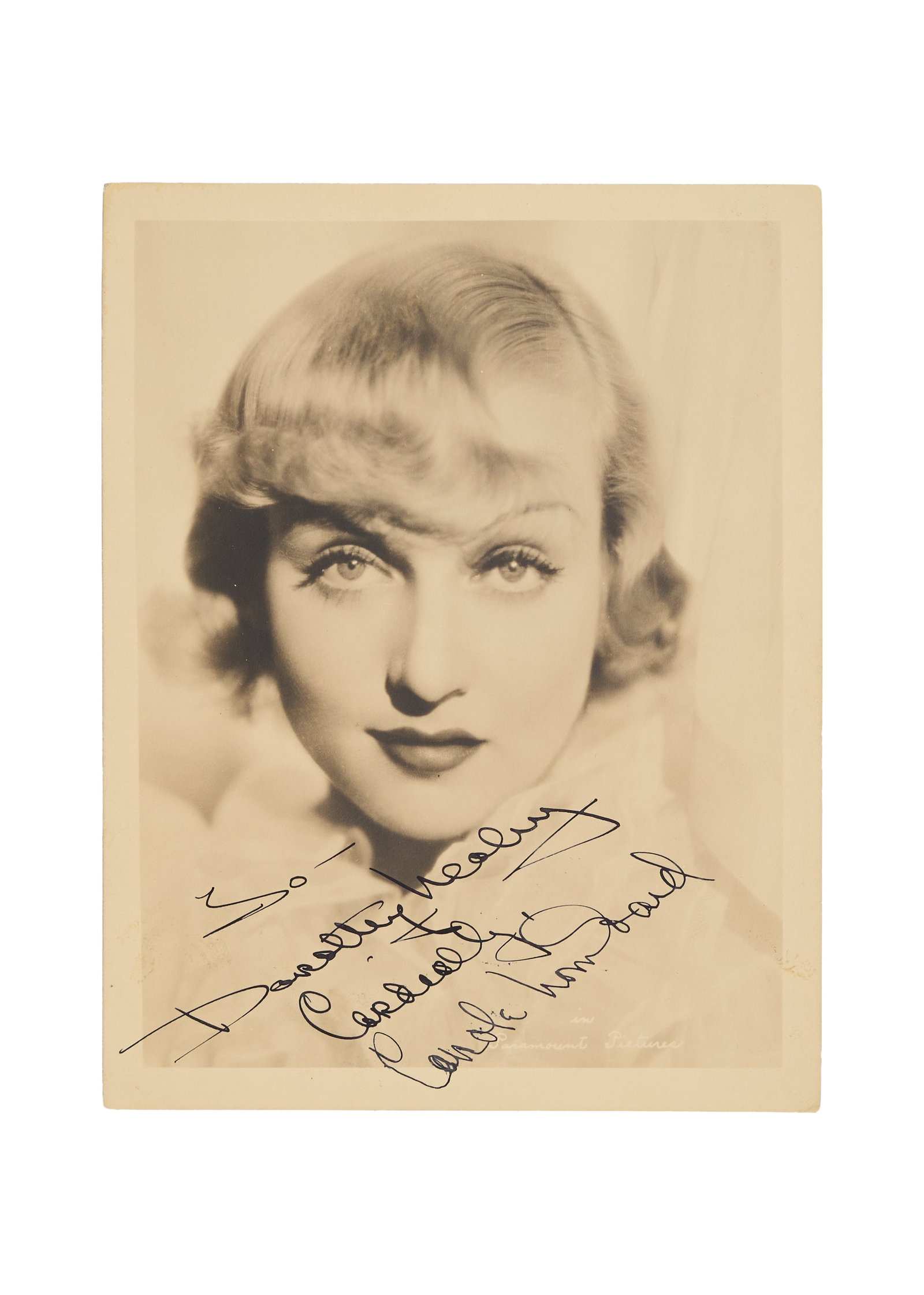 Carole Lombard | 1930s Signed Photo (1 of 1)