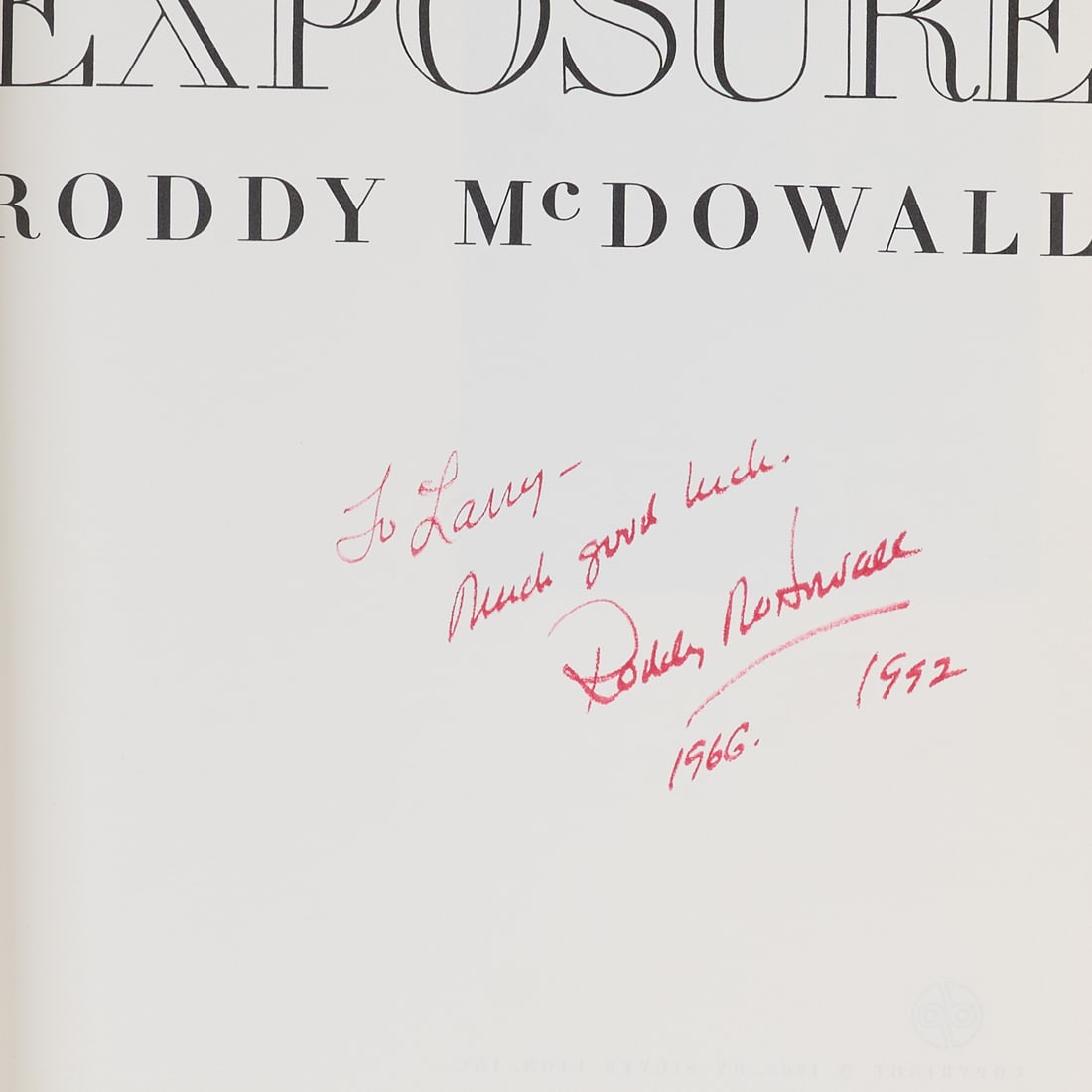 Roddy McDowall | Double Exposure Complete Set, Multi-Signed - 6