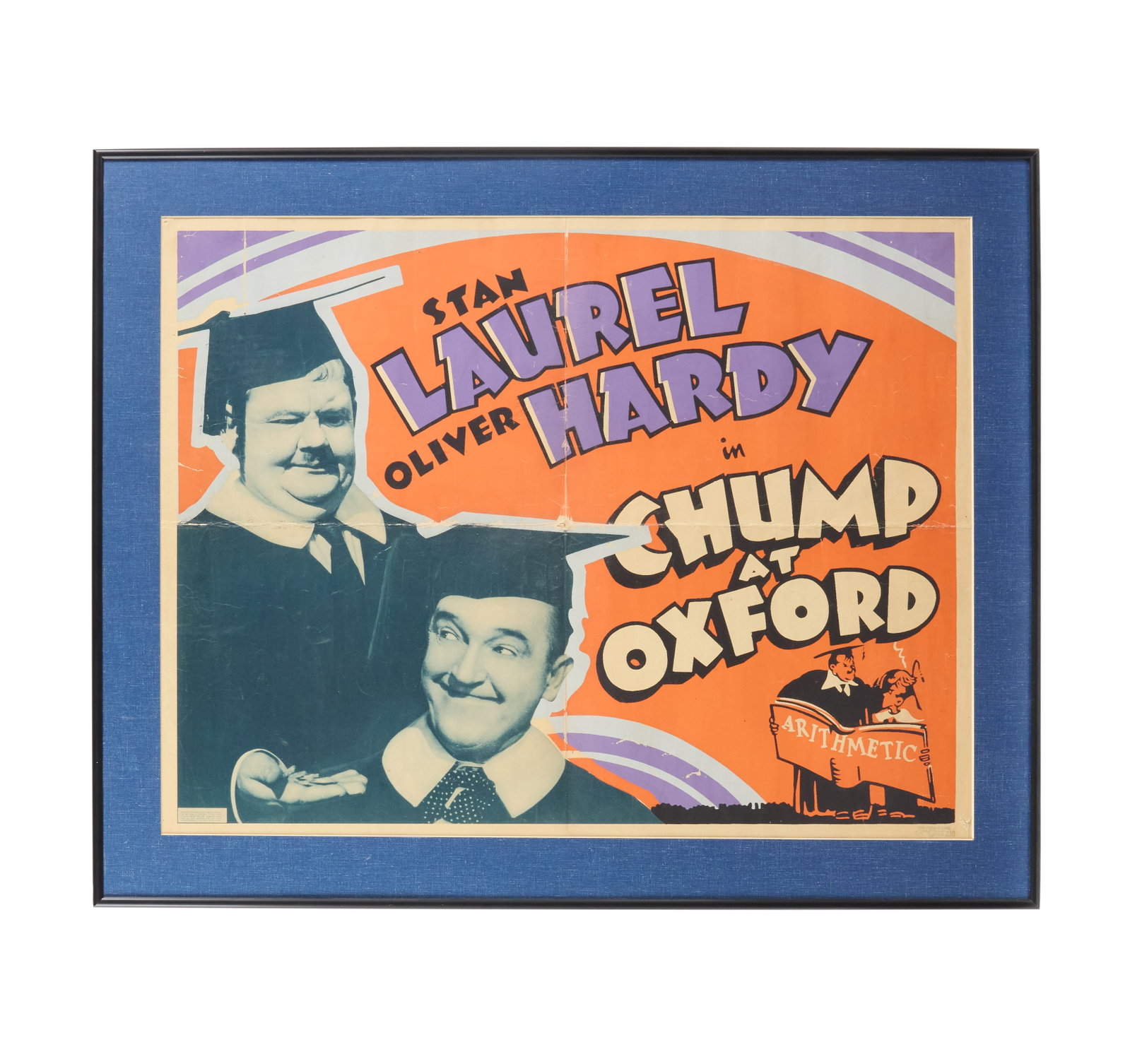 Laurel and Hardy | A Chump at Oxford Movie Poster (1 of 2)