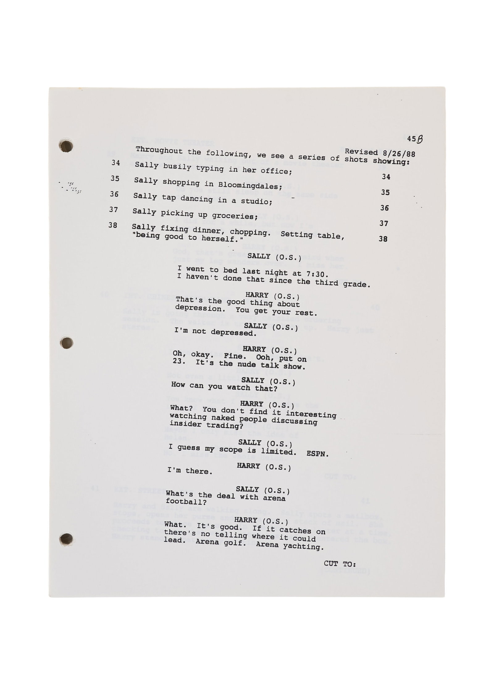 Rob Reiner | 1989 "When Harry Met Sally?" Script - 3