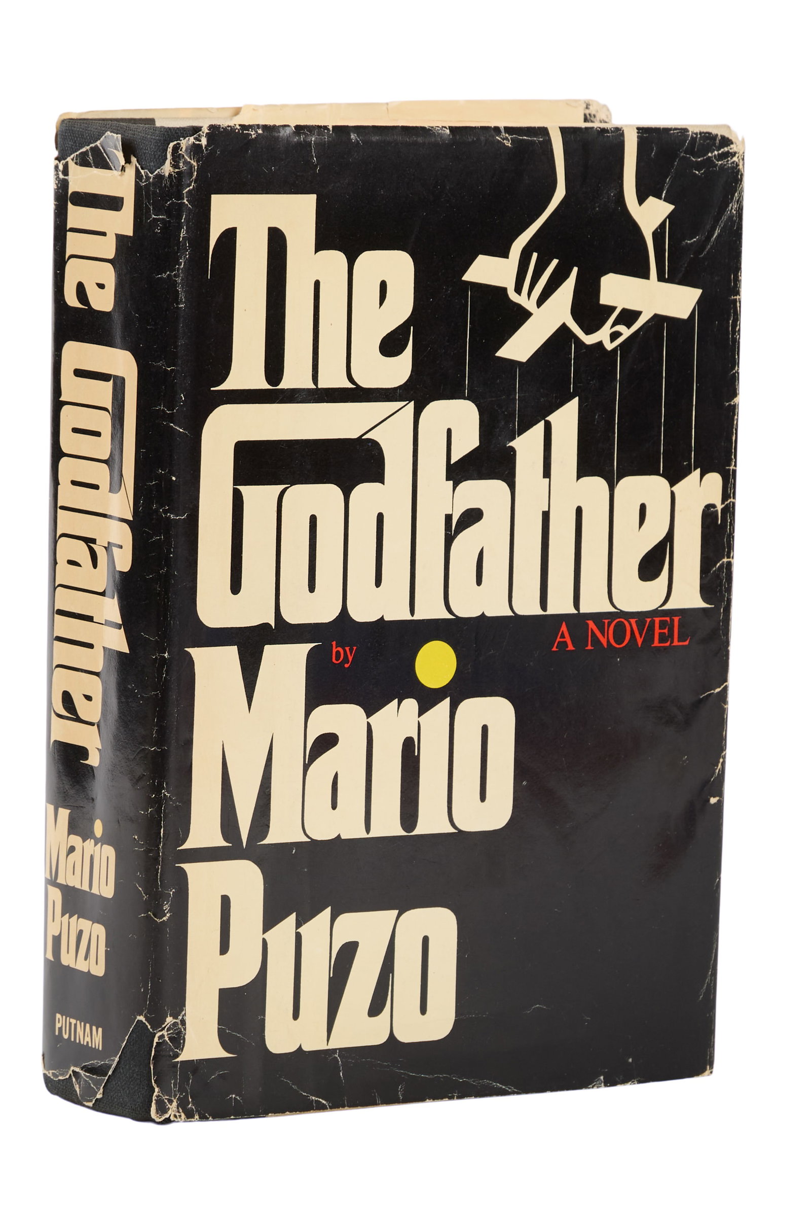 The Godfather | First Edition Signed by Francis Ford Coppola, Al Pacino, and More: PUZO, MARIO. The Godfather. New York: G. P. Putnam's Sons, 1969. 8vo. Original cloth boards, dust jacket with price. Some wear and creasing to edges, paper loss at upper and lower spine. FIRST