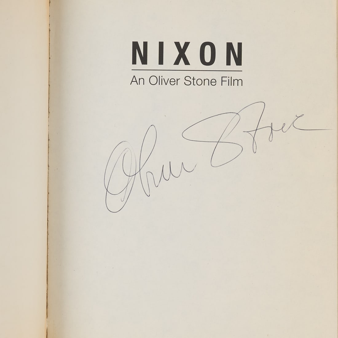 Oliver Stone | Five Signed Books - 10