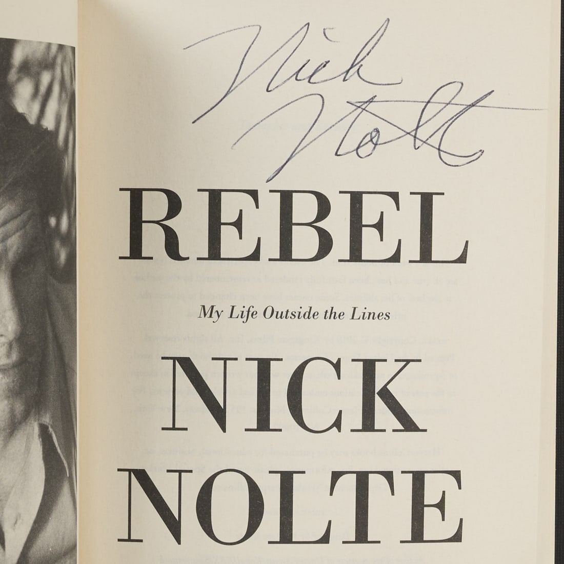 Nick Nolte | Three Signed Books - 11