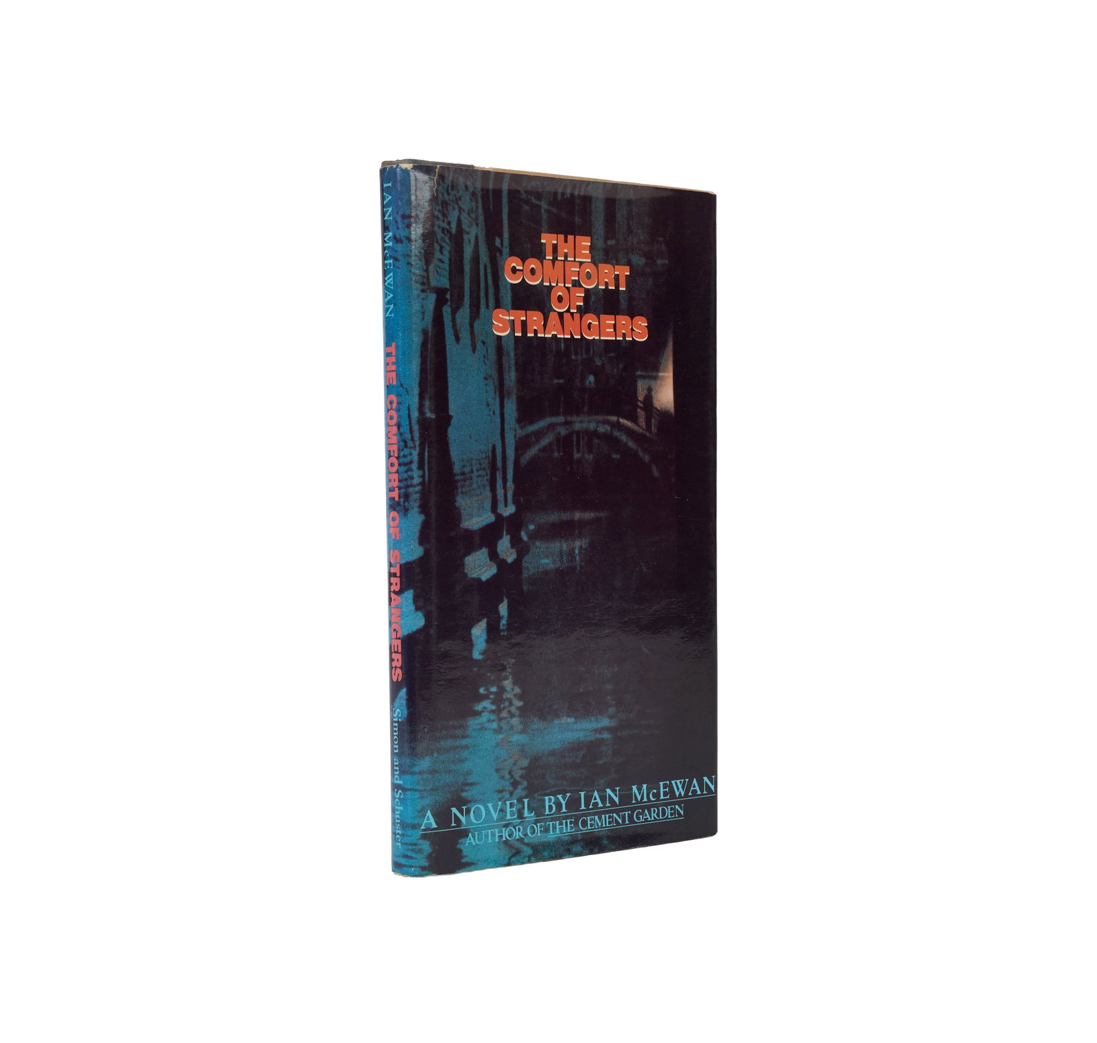 Christopher Walken | Signed Copy of The Comfort of Strangers: McEWAN, IAN. The Comfort of Strangers. New York: Simon and Schuster, 1981. 8vo. Original cloth-backed board, unclipped dust jacket. Toning and light shelf wear to jacket, some toning to upper edge of