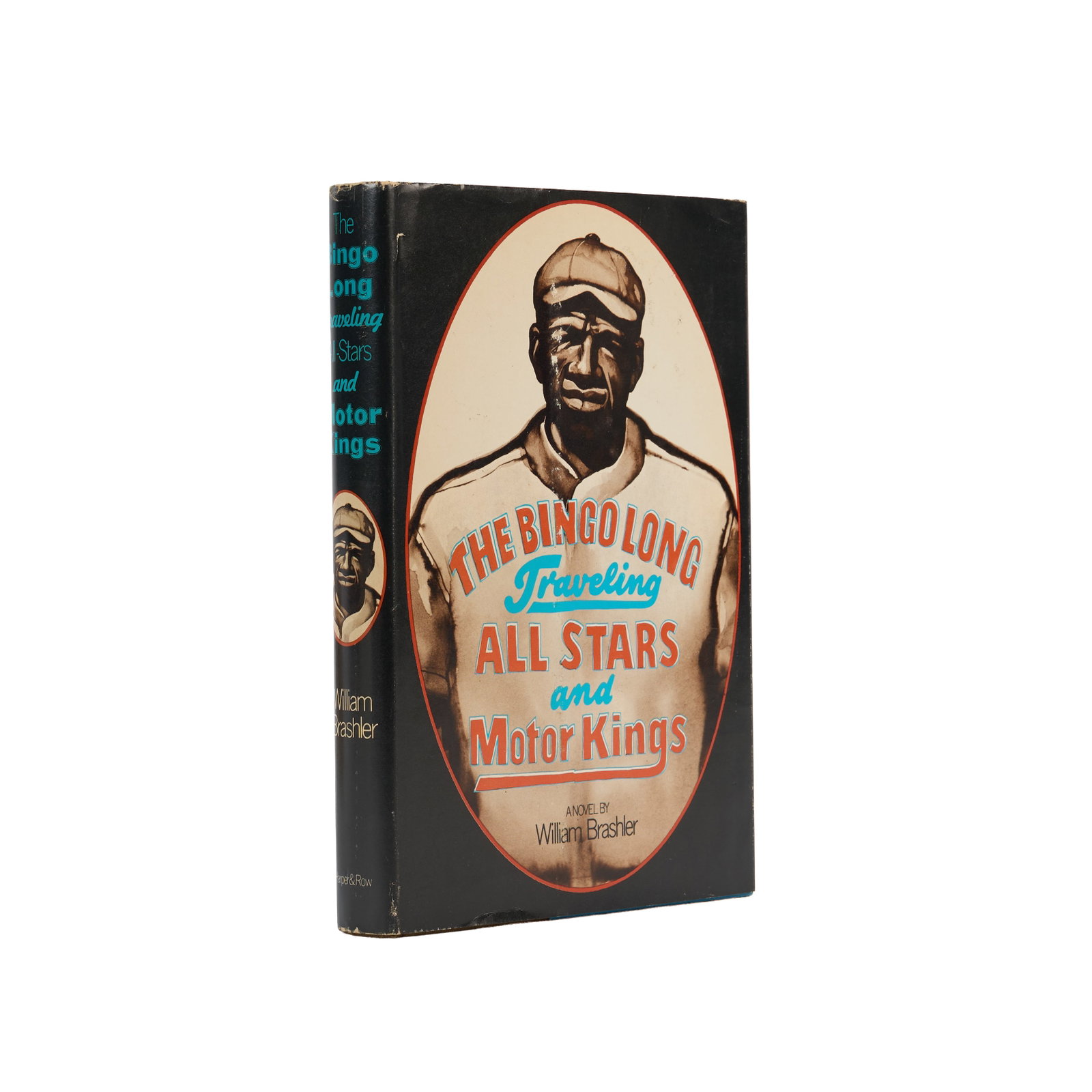 James Earl Jones | Signed Copy of The Bingo Long Traveling All Stars and Motor Kings: BRASHLER, WILLIAM. The Bingo Long Traveling All Stars and Motor Kings. New York: Harper & Row, 1973. 8vo. Original cloth-backed board, clipped dust jacket. Toning to jacket, scuffing on front cover