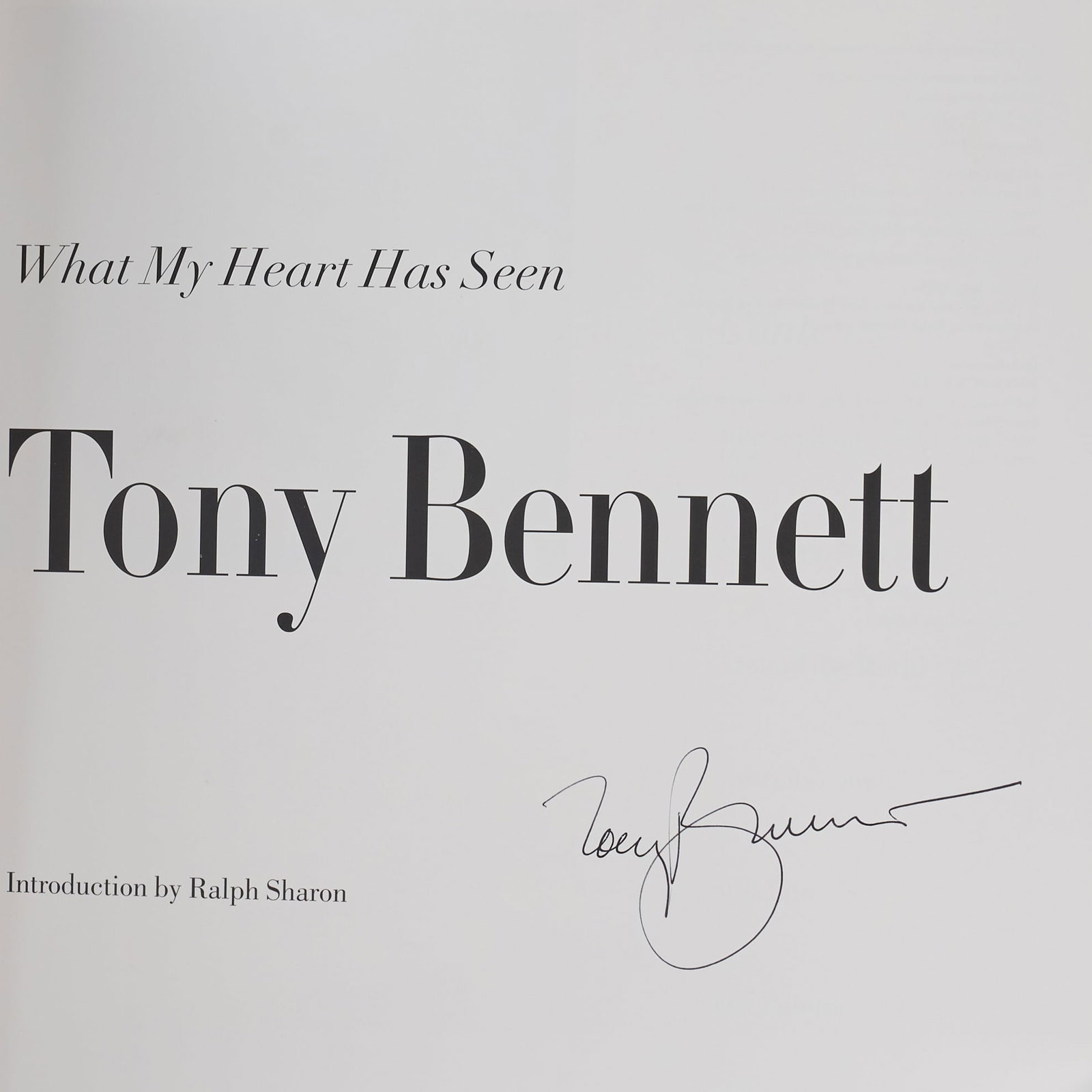 Tony Bennett | Two Signed Books - 3