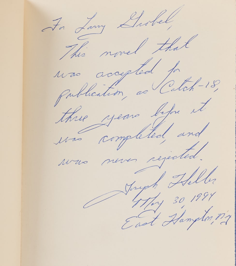 Catch-22 | First Edition Signed by Joseph Heller - 2