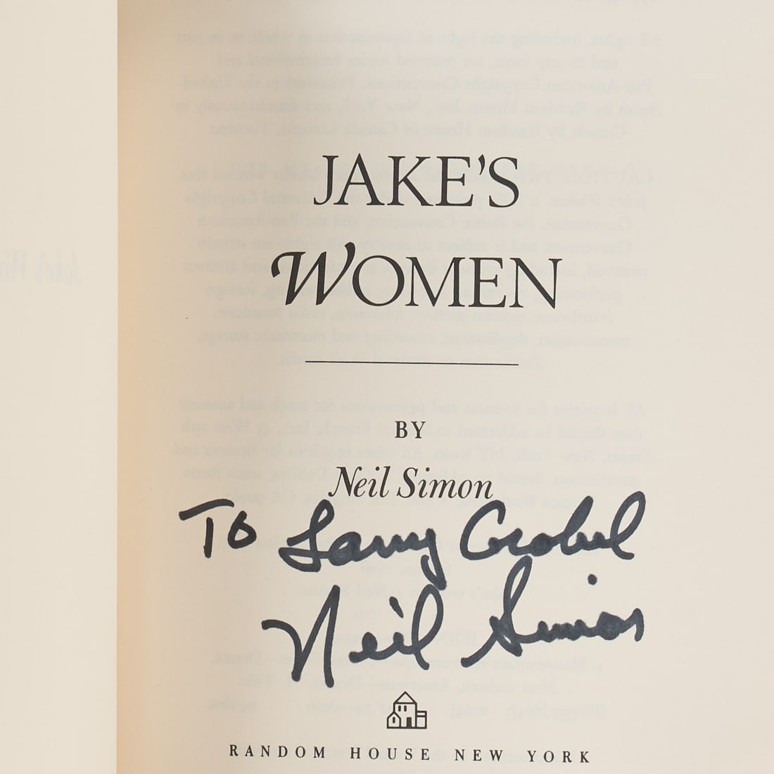 Neil Simon | Seven Signed Books - 20