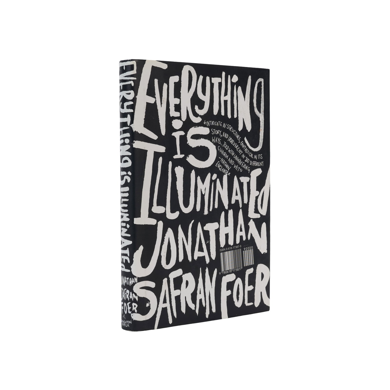Everything is Illuminated | Book Signed by Jonathan Safran Foer: FOER, JONATHAN SAFRAN. Everything is Illuminated. Boston: Houghton Mifflin, 2002. 8vo. Original board, unclipped dust jacket. Shelf wear, toning to jacket. FIRST EDITION. Signed by the author on