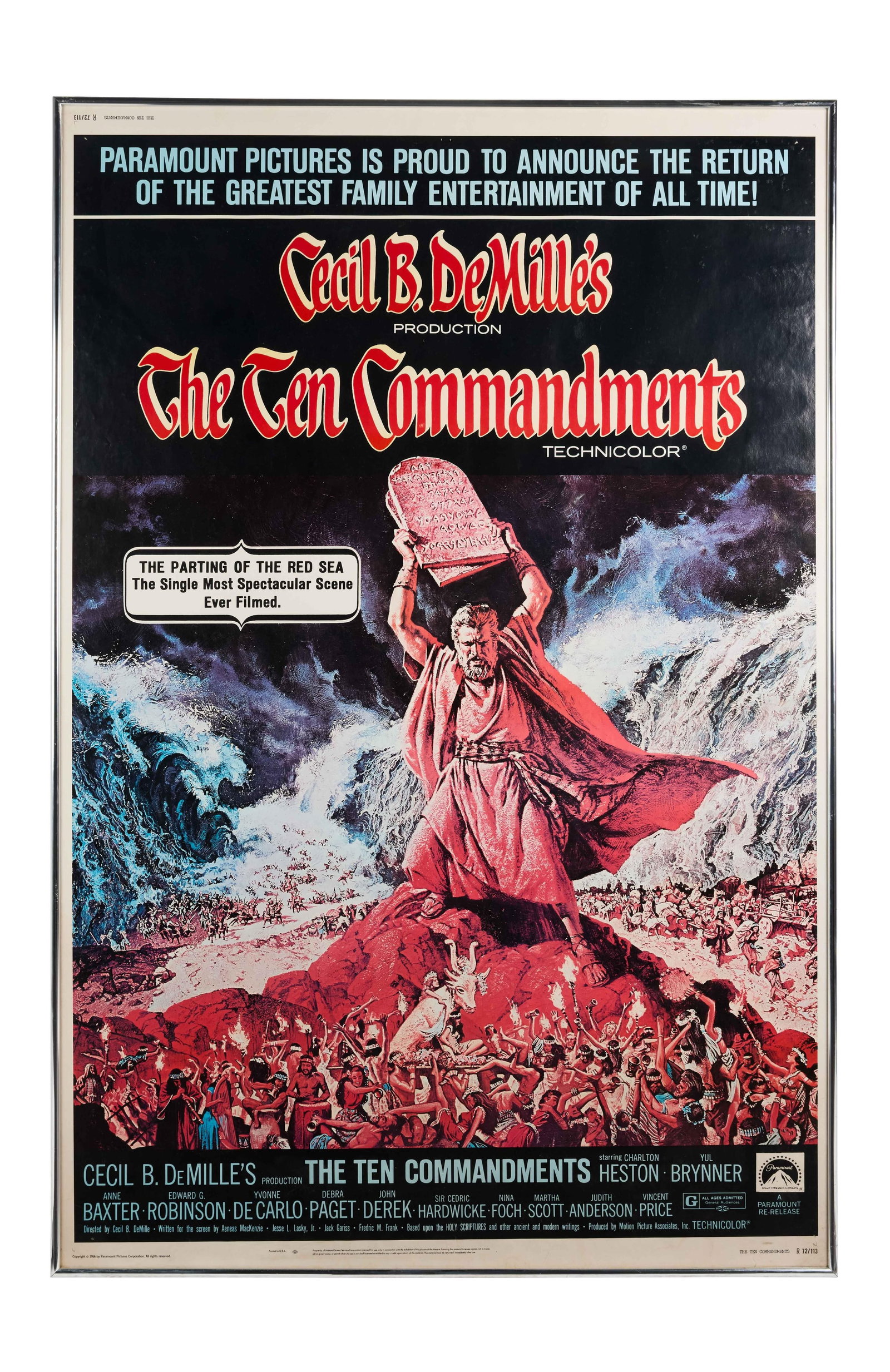 The Ten Commandments | Movie Poster (1 of 2)