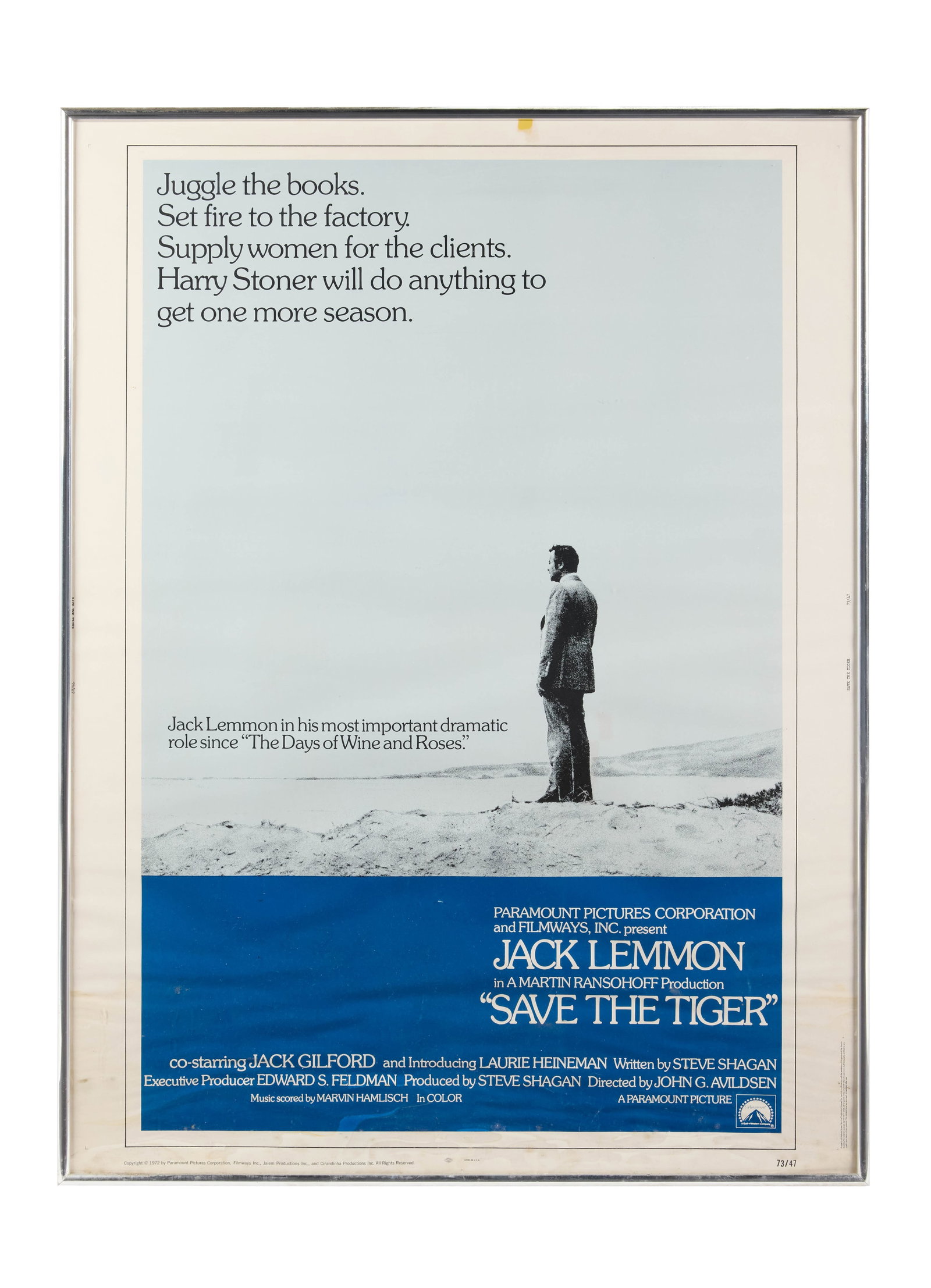 Save the Tiger | Movie Poster (1 of 2)