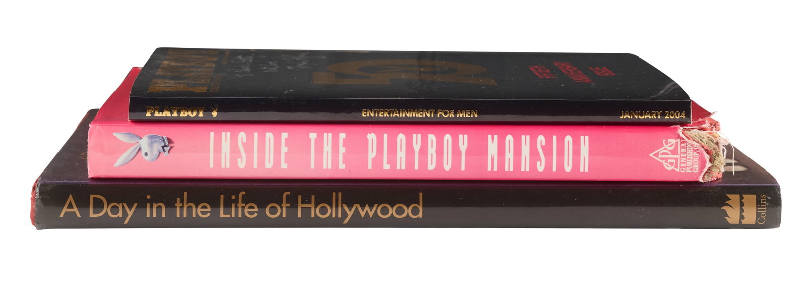 Hugh Hefner | Signed and Inscribed Books and Magazine (1 of 7)
